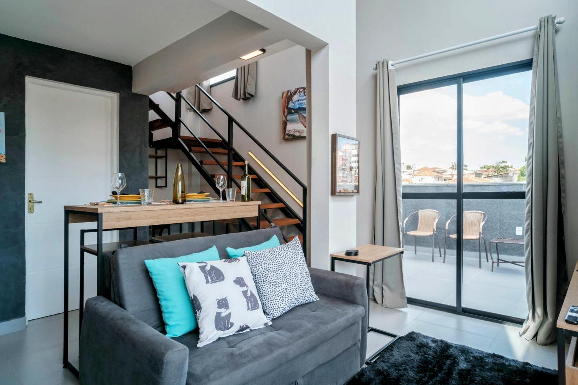 Căn hộ Loft Com Vista Panoramica Aeroporto Spexpo Metro Com Ac *