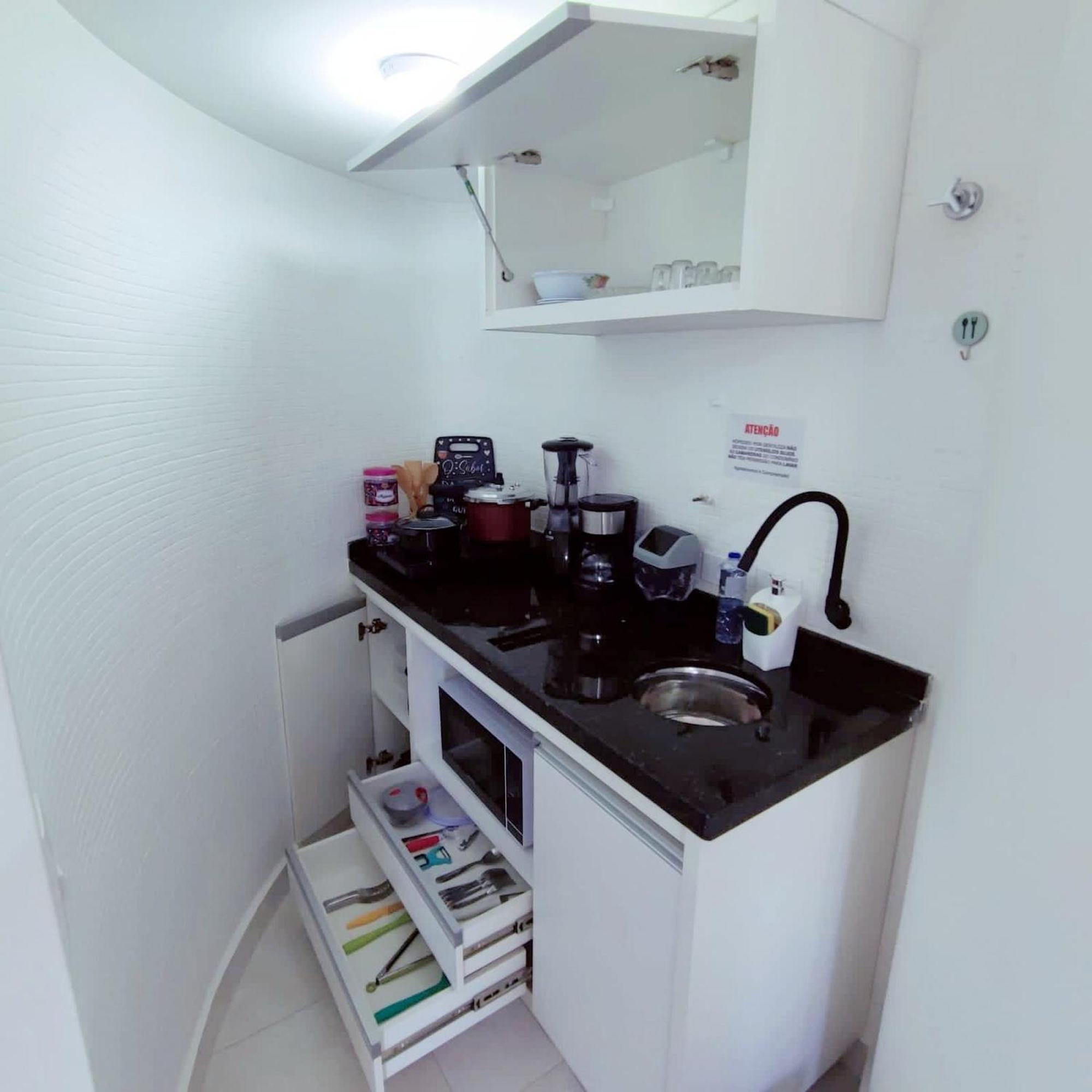 Flat Deslumbrante - Garagem, Hakka, Feirinha E Hospitais Apartemen *