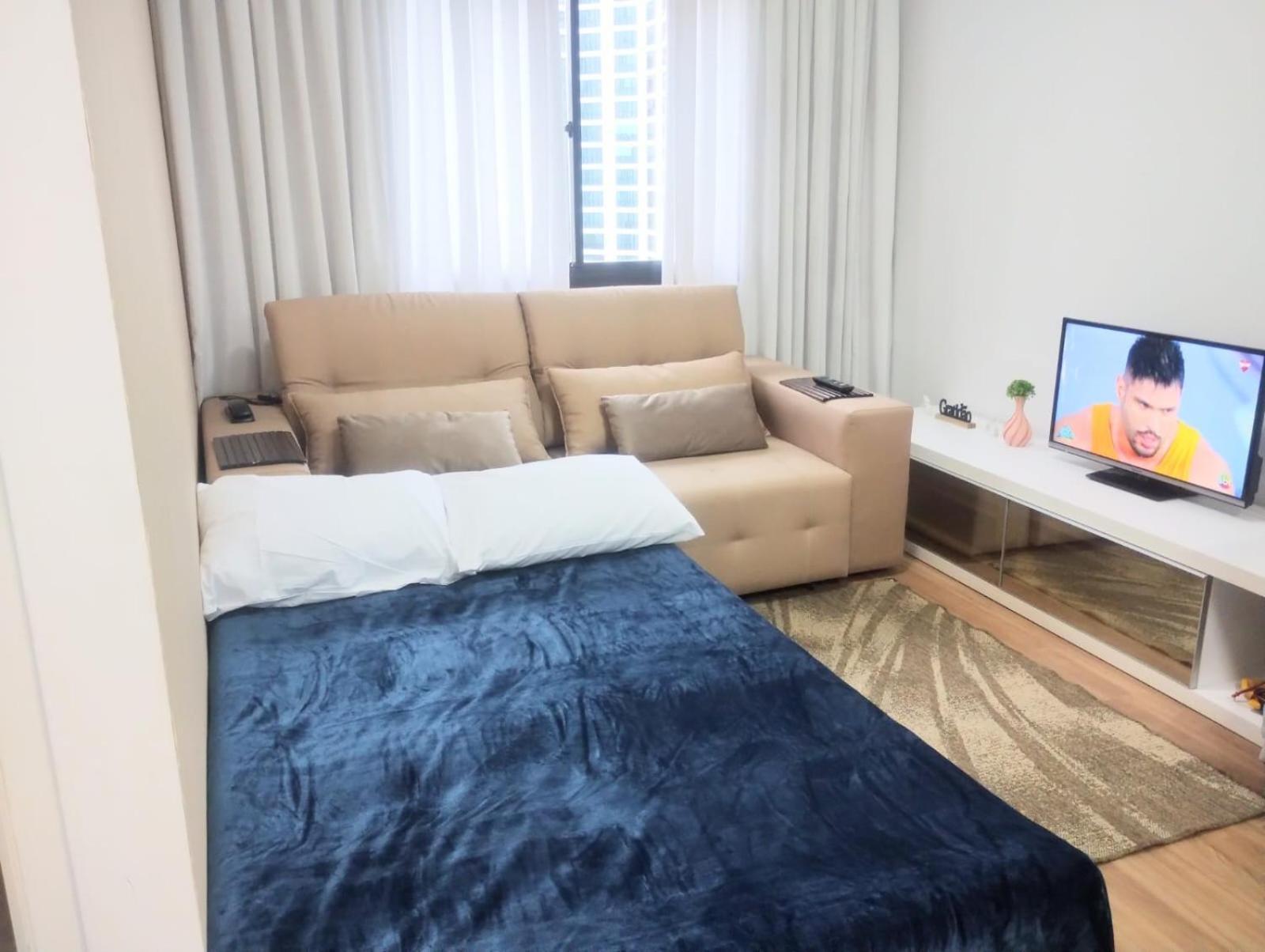 Em Moema - Flat Executivo Prox Ao Aeroporto E Shopping Ibirapuera Apartment São Paulo
