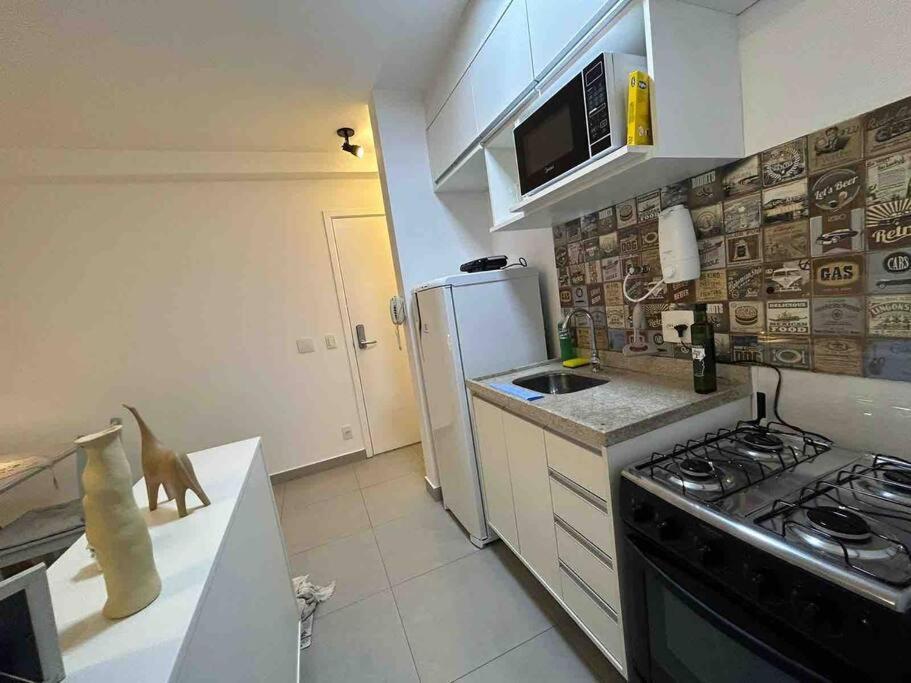 Apartment Au48 Encantador Com Varanda E Vista Urbana Sao Paulo