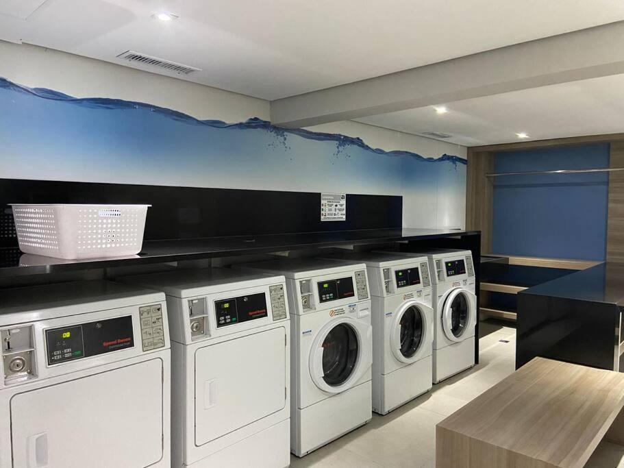 Apartment Au48 Encantador Com Varanda E Vista Urbana
