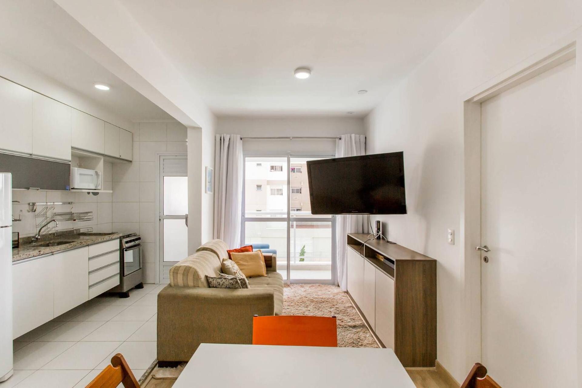 Very Pleasant And Practical Equipped Good Location * Sao Paulo