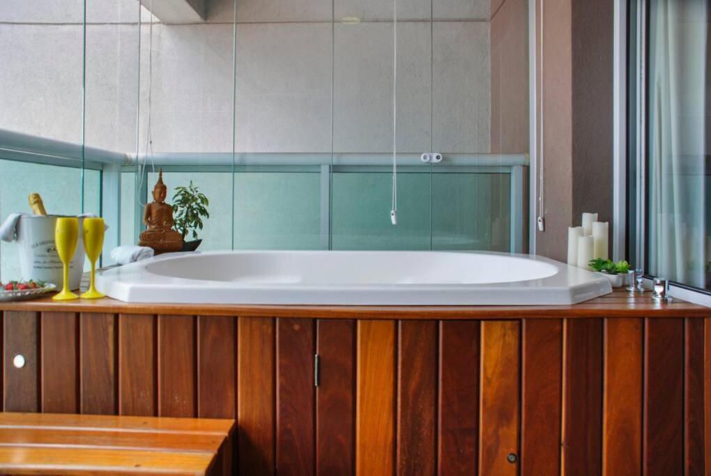 Apartemen Private Airport View Kitchen Heat Open Pool Sao Paulo