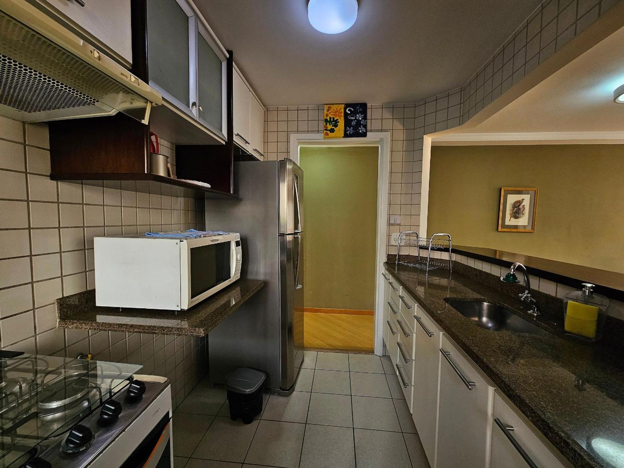 Daire Apart/hotel C/2 Quartos E Dois Banheiro Moema Sp