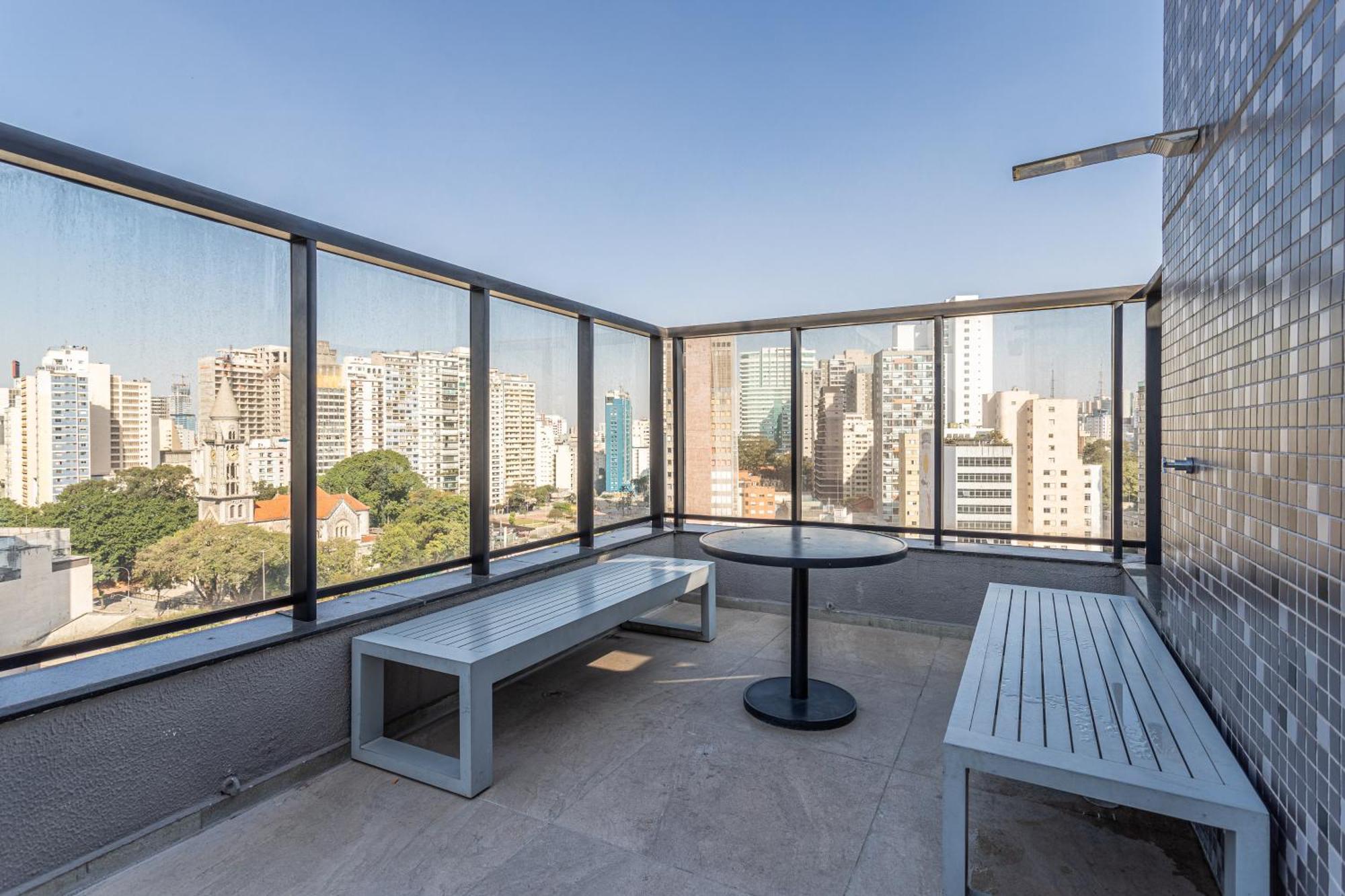 Nhà nghỉ Predio Completo Na Consolacao Com Piscina No Rooftop - Share Consolacao São Paulo