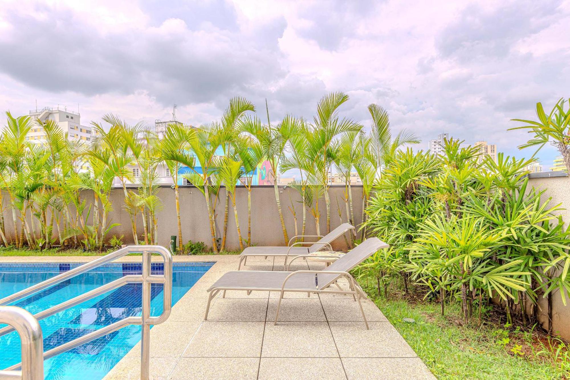 Flat Completo No Metro Santa Cecilia Com Piscina - Sauna - Garagem Sao Paulo