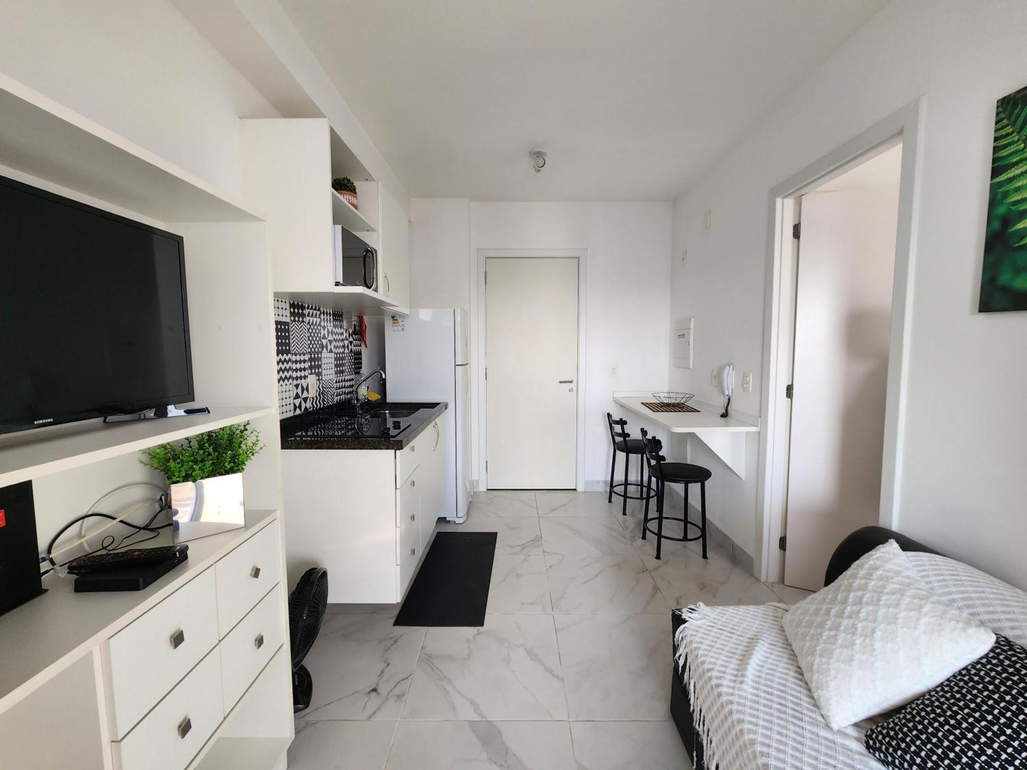 Flat Completo No Metro Santa Cecilia Com Piscina - Sauna - Garagem