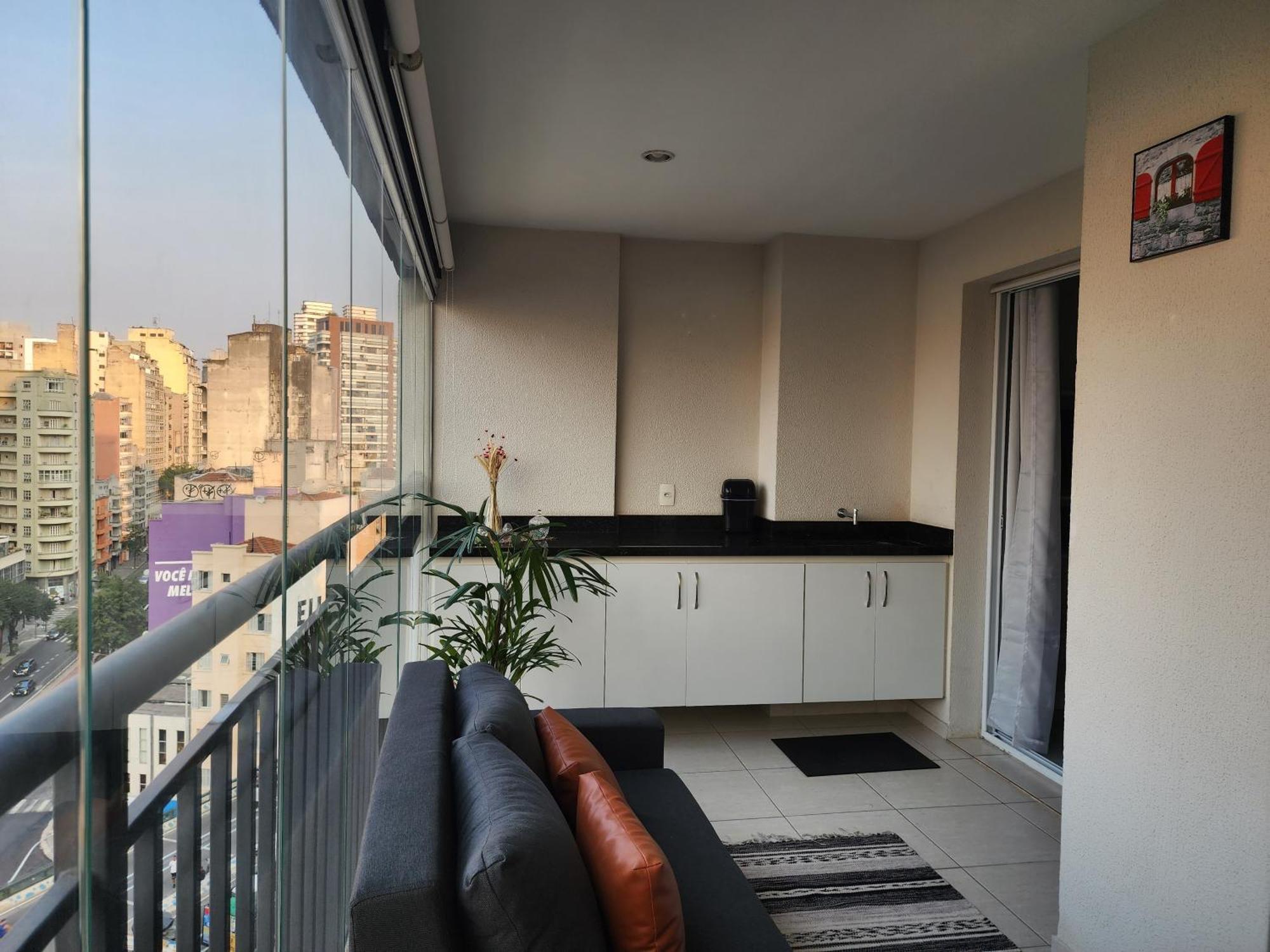 Apartment Flat Completo No Metro Santa Cecilia Com Piscina - Sauna - Garagem *