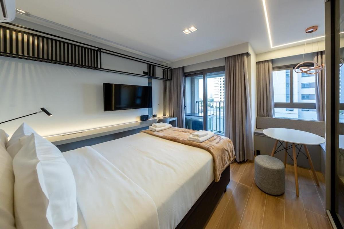 Apartment Bhomy Campo Belo -16min Do Metro Eucaliptos Qd416