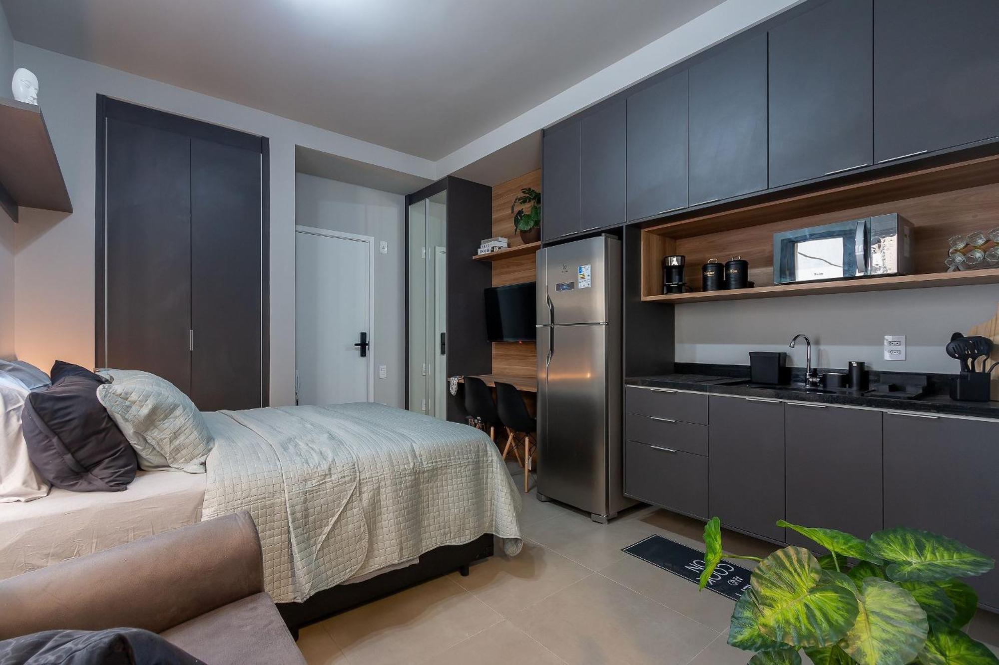 Ferienhaus Belint Bela Cintra: A 5 Minutos Da Paulista Com Piscina No Rooftop *