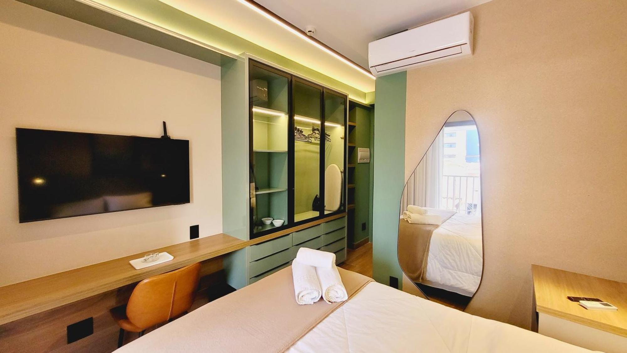Booksampa Be Urban 214 Prox Metro Brooklin Apartamento São Paulo