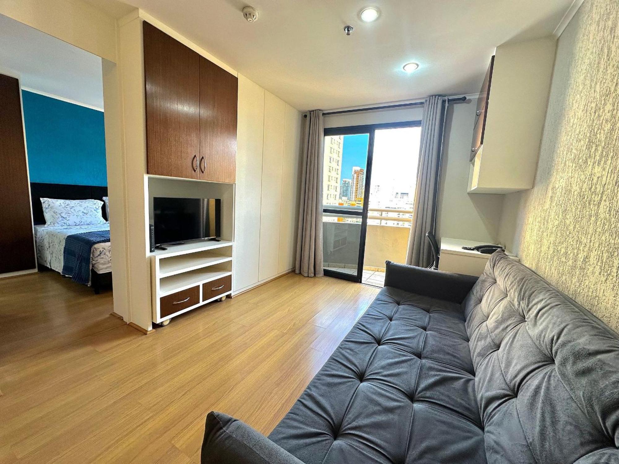 Hotel Flat Itaim Bibi Reformado C Ar Condicionado Uh2702 *