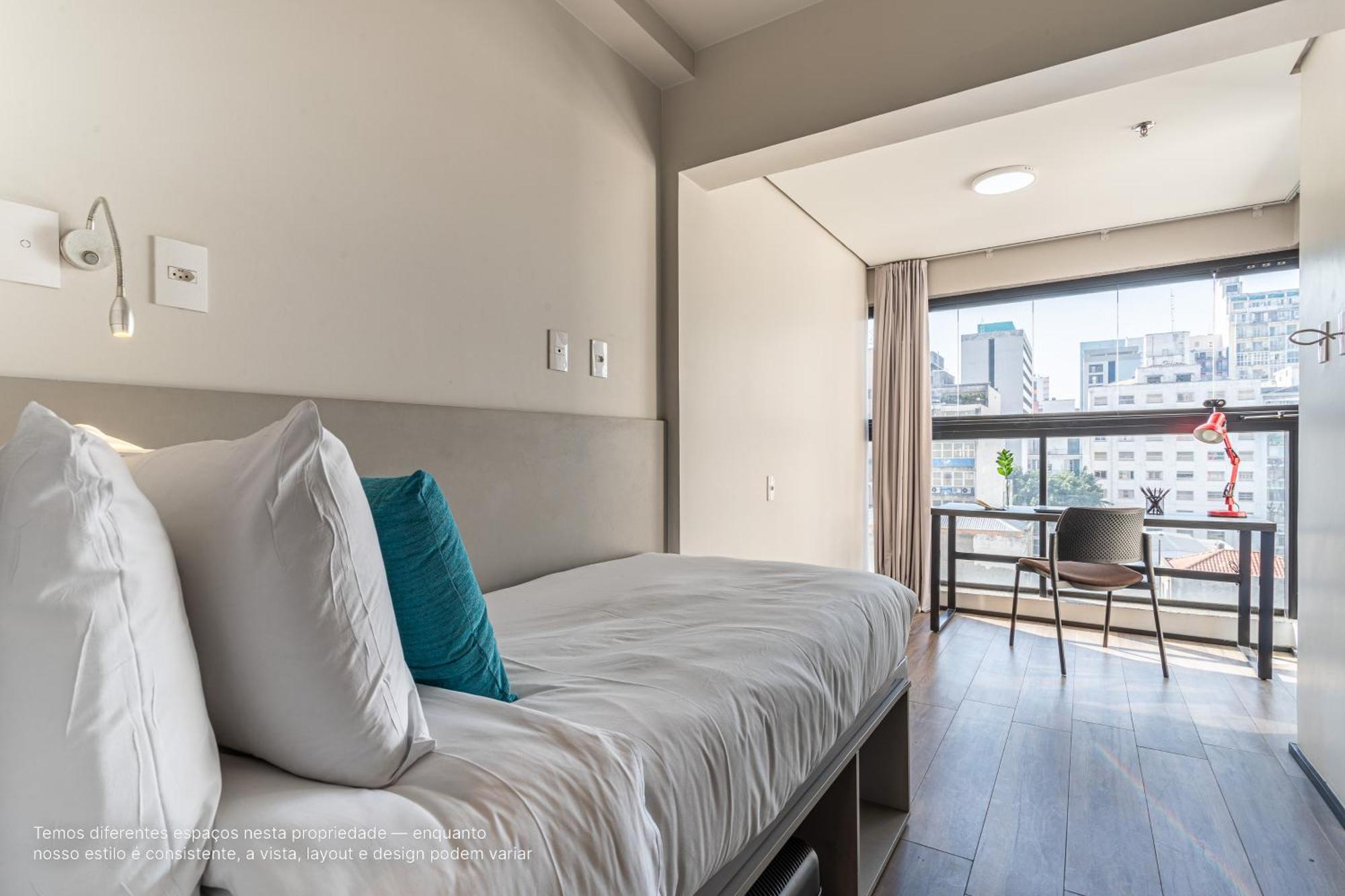 Nhà nghỉ Predio Completo Na Consolacao Com Piscina No Rooftop - Share Consolacao São Paulo