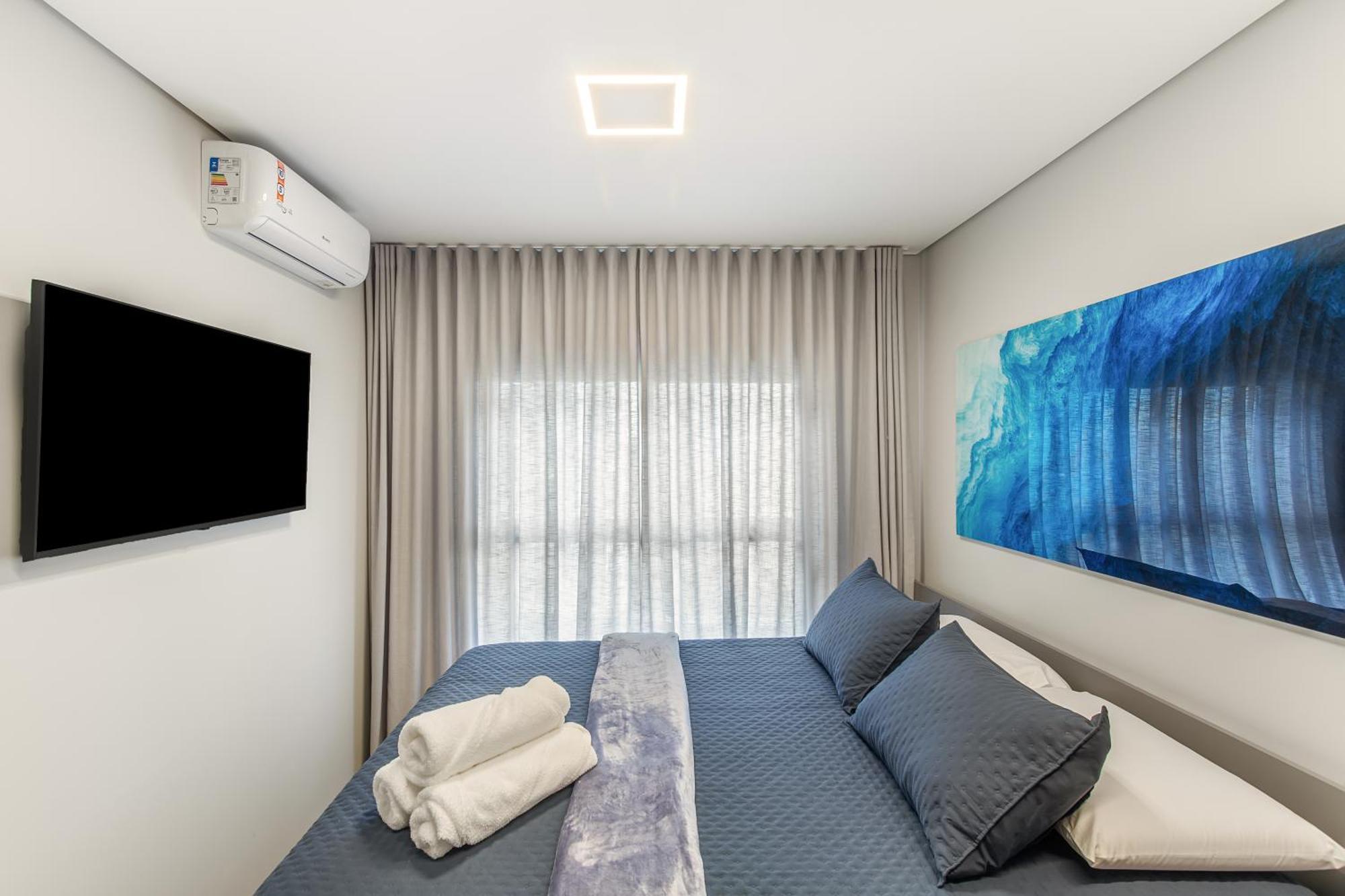 Apartment Fantastico Apto Luxo 50m2 Com Vaga De Garagem