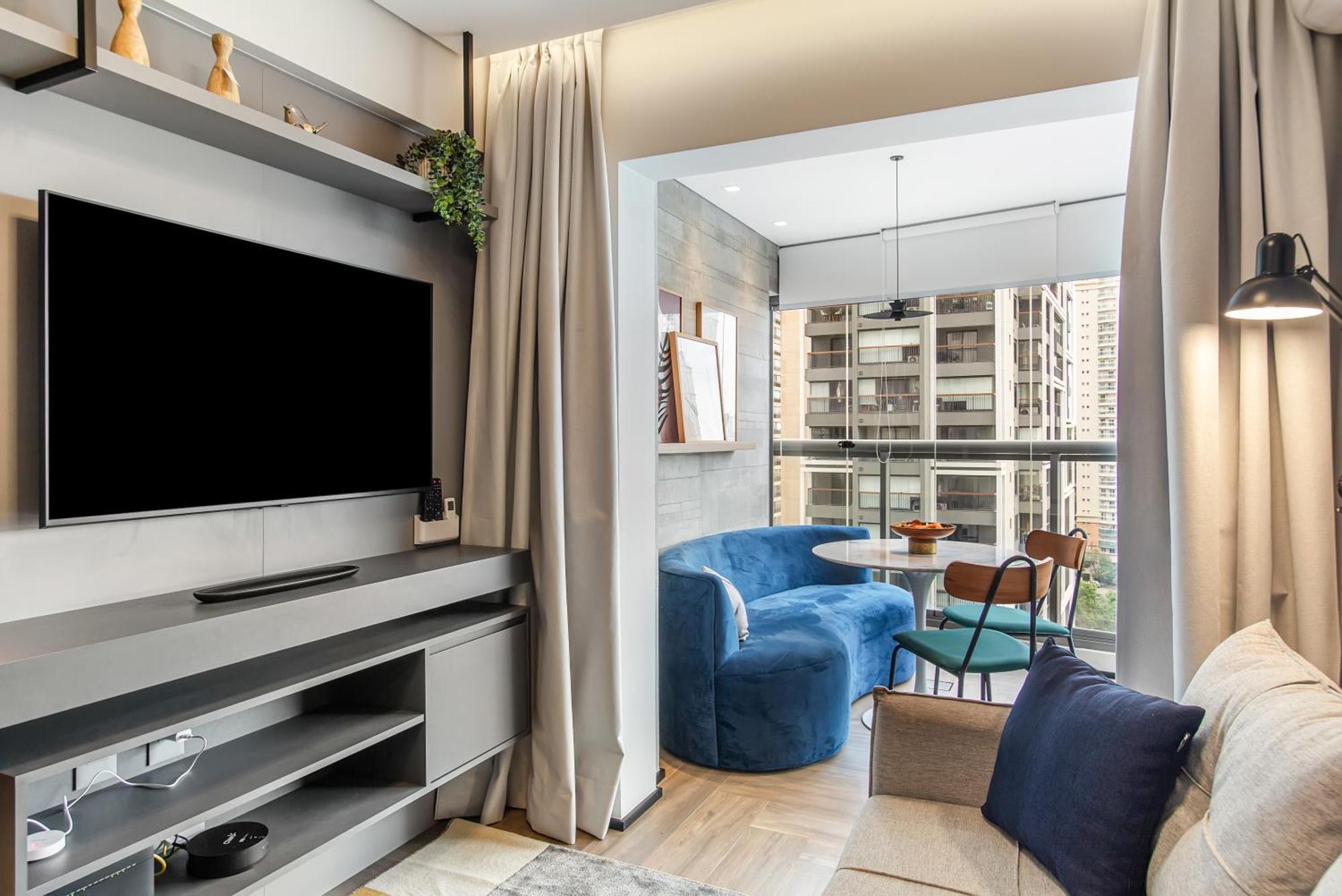 Apartment Fantastico Apto Luxo 50m2 Com Vaga De Garagem Sao Paulo