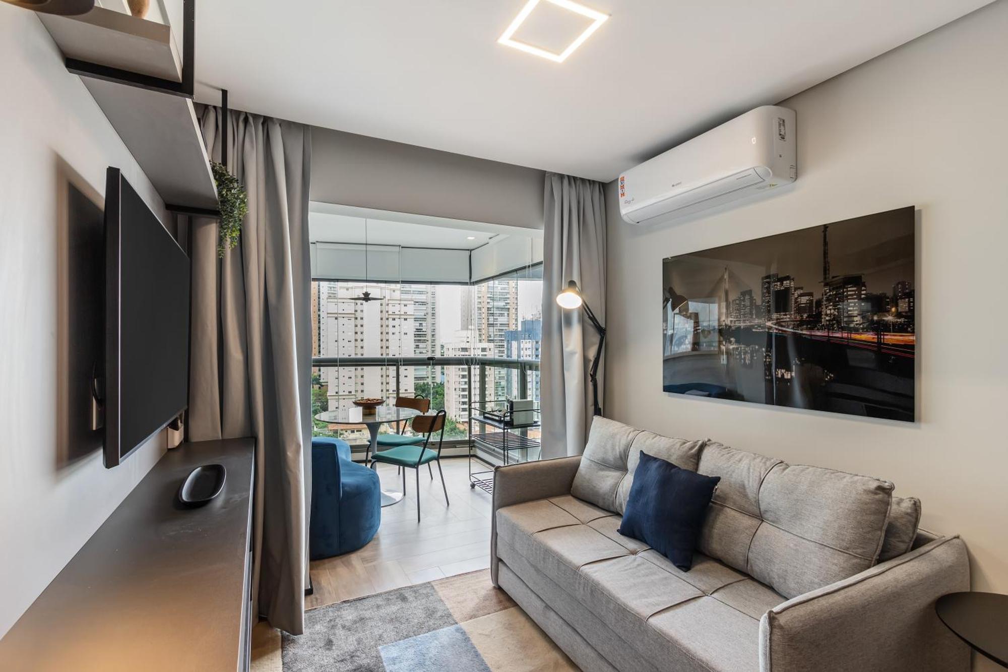 Apartment Fantastico Apto Luxo 50m2 Com Vaga De Garagem