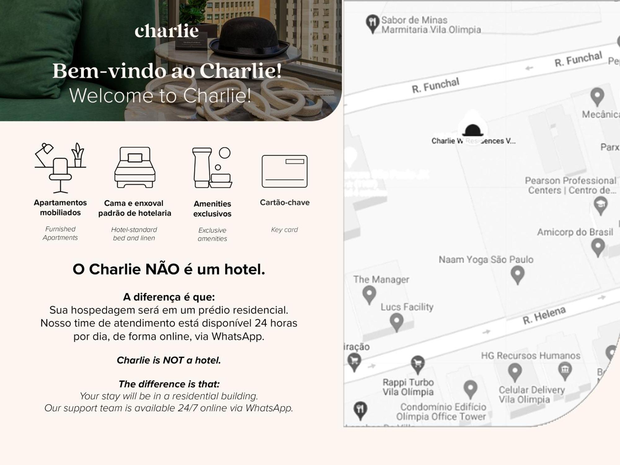 Apartment Charlie Olimpia Luxury Residences Sao Paulo