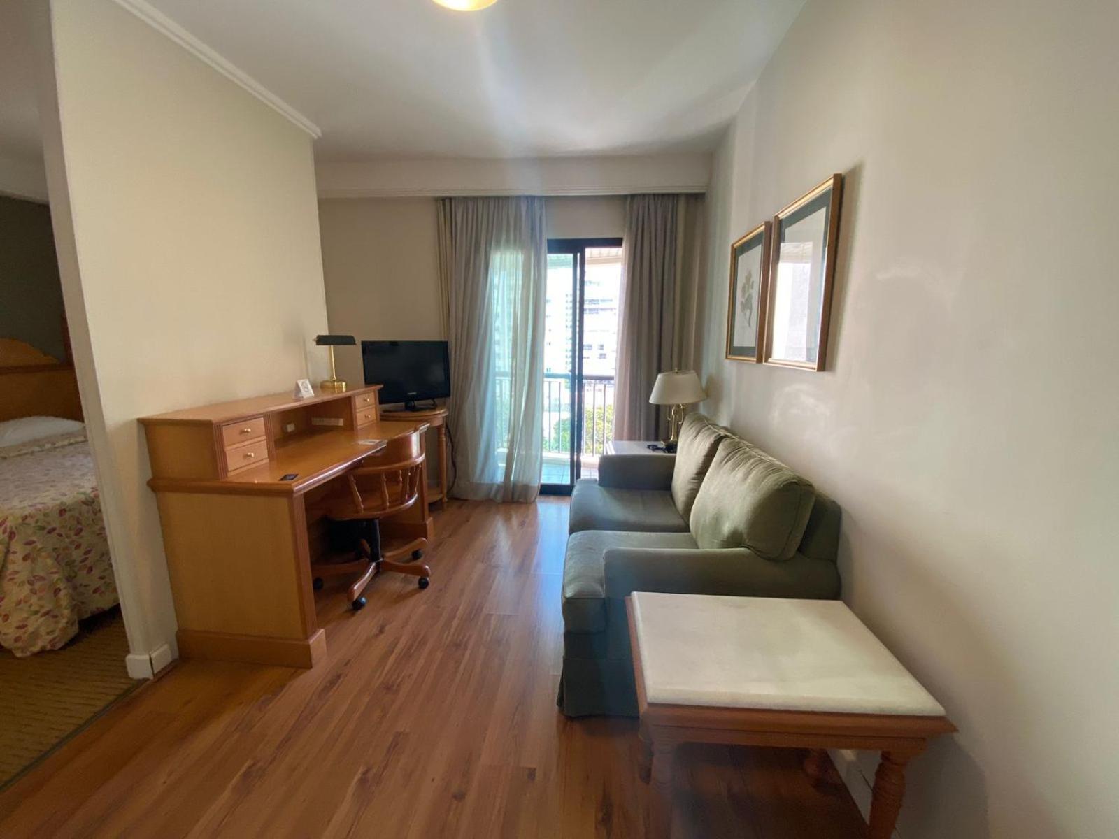 Hotel Flat Estaza Luxuoso Moema Ibirapuera Com Garagem Piscina 402 Sao Paulo