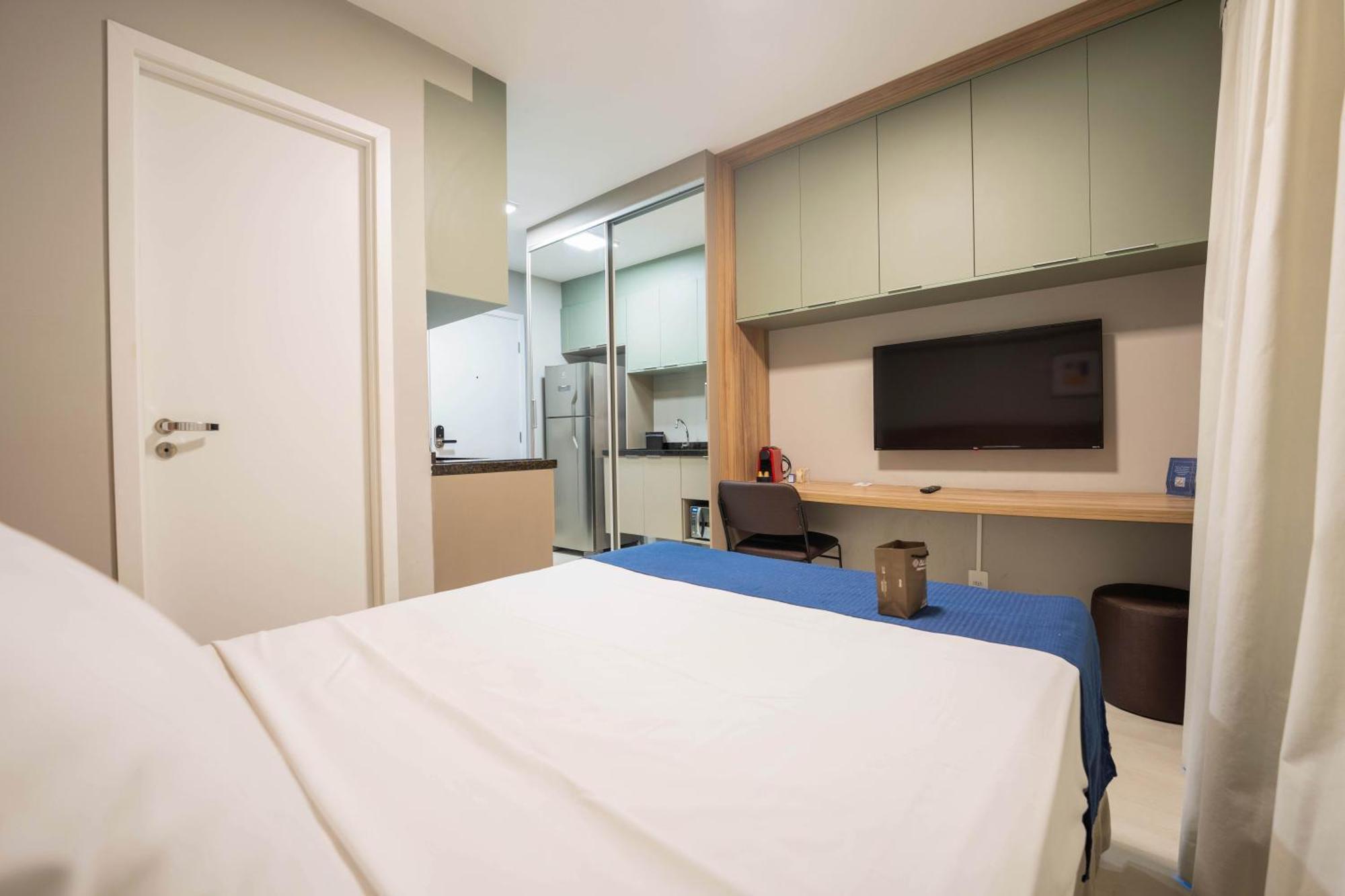 Allure Moema - Com Cafe Da Manha Opcional, Recepcao E Valet 24 Apartment Sao Paulo