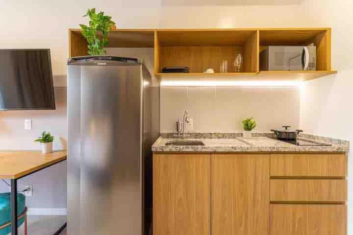 Apartment P1015 - Loft Lindo | Pinheiros | Metro Oscar Freire Sao Paulo