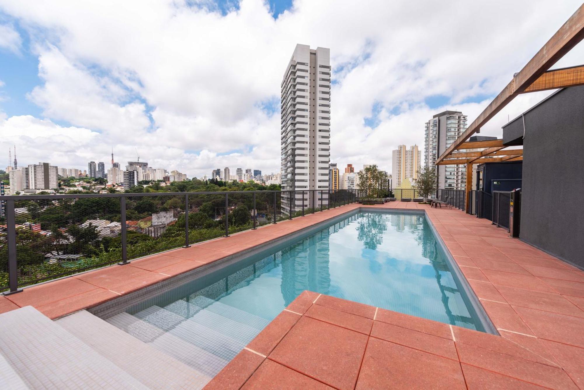 Apartment Pop Grafite 714 - Moderno Com Vista Incrivel Em Pinheiros