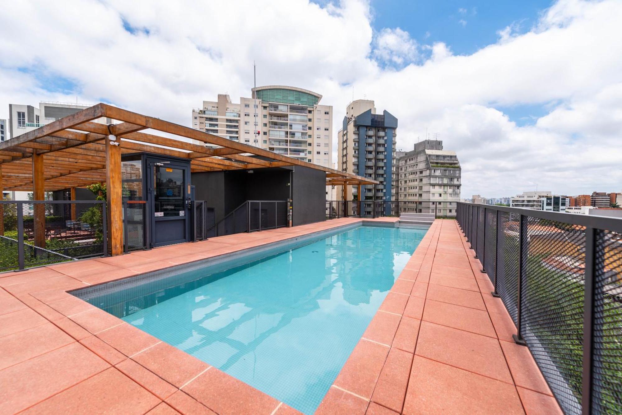 Apartment Pop Grafite 714 - Moderno Com Vista Incrivel Em Pinheiros *