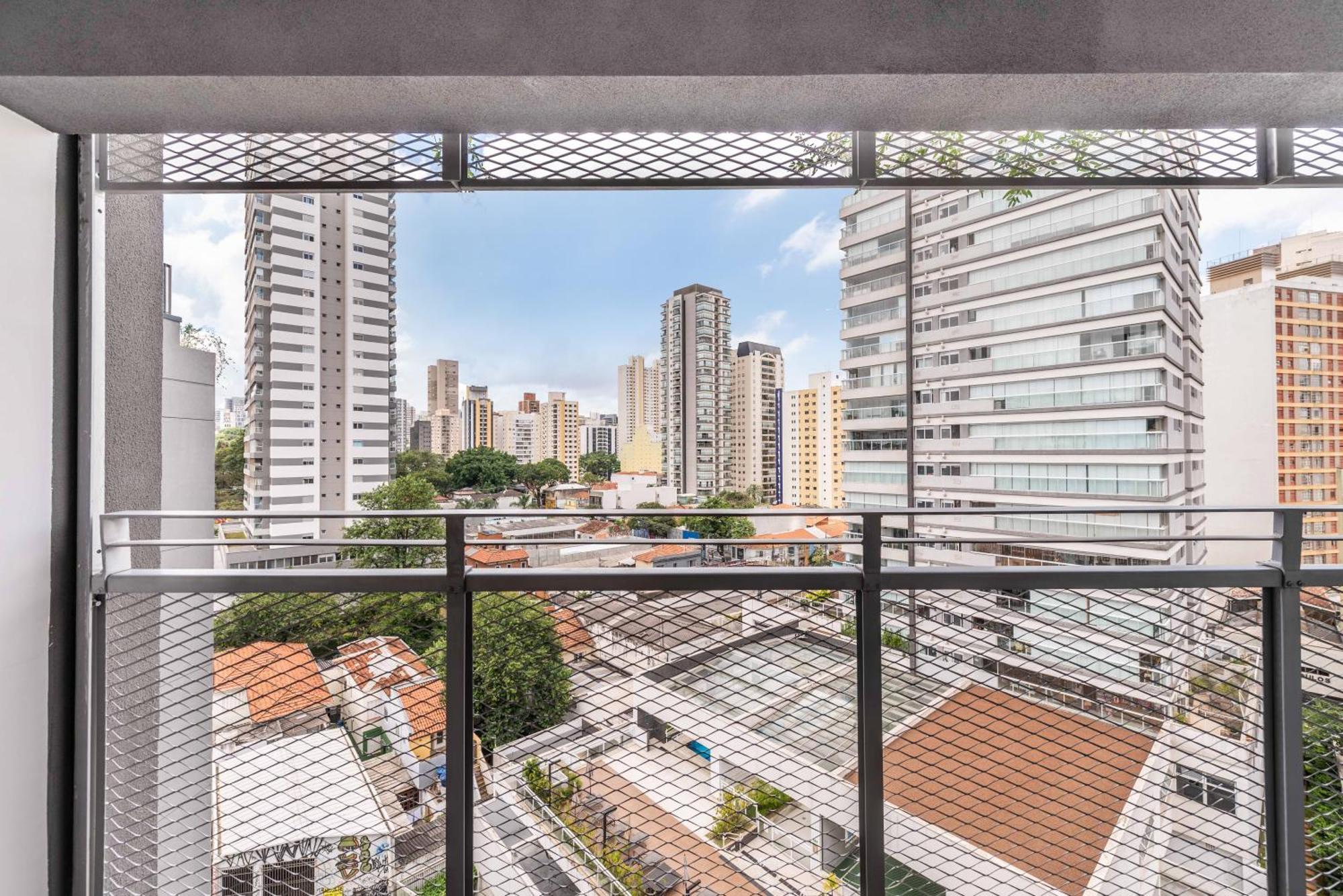 Apartment Pop Grafite 714 - Moderno Com Vista Incrivel Em Pinheiros Sao Paulo