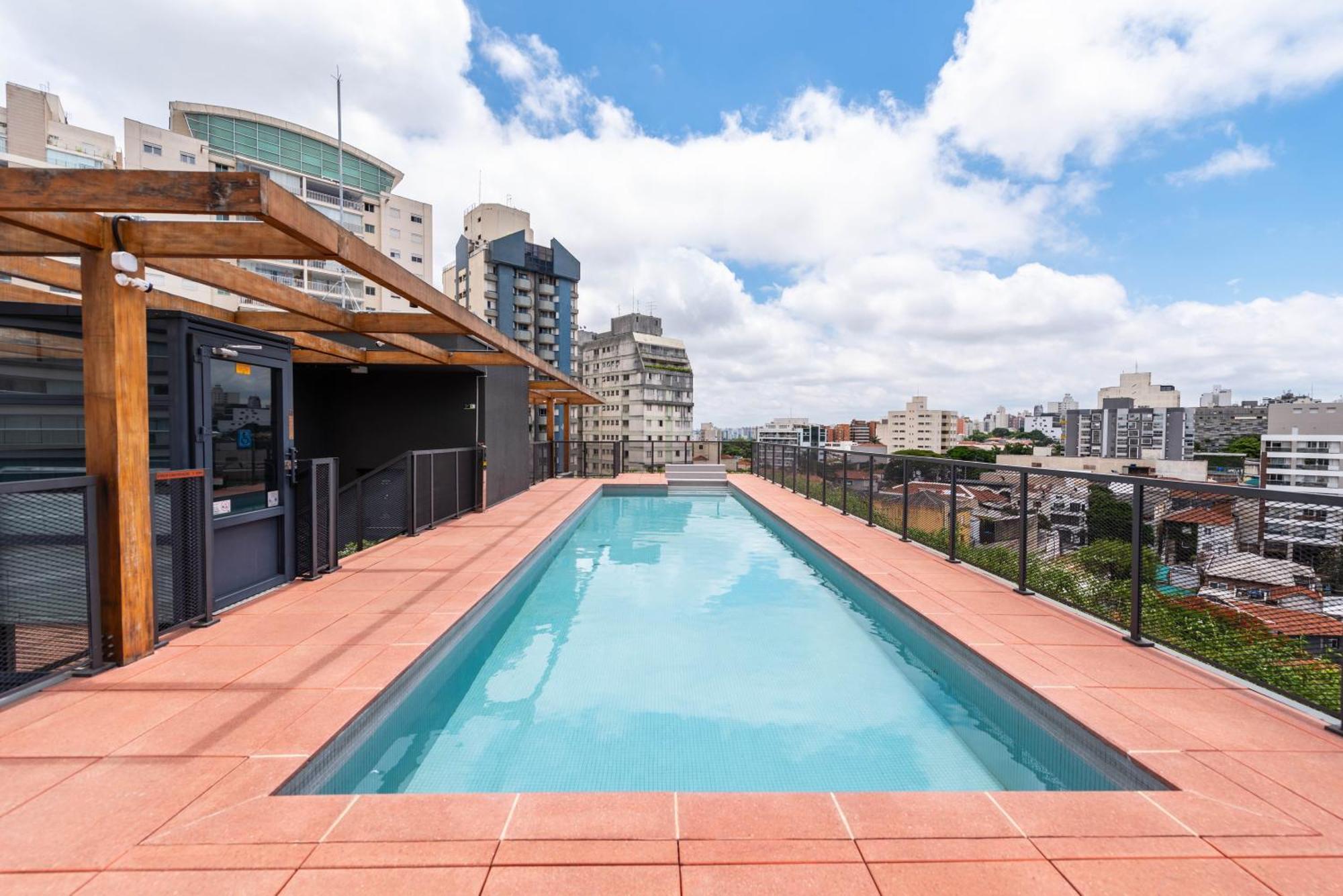 Apartment Pop Grafite 714 - Moderno Com Vista Incrivel Em Pinheiros Sao Paulo