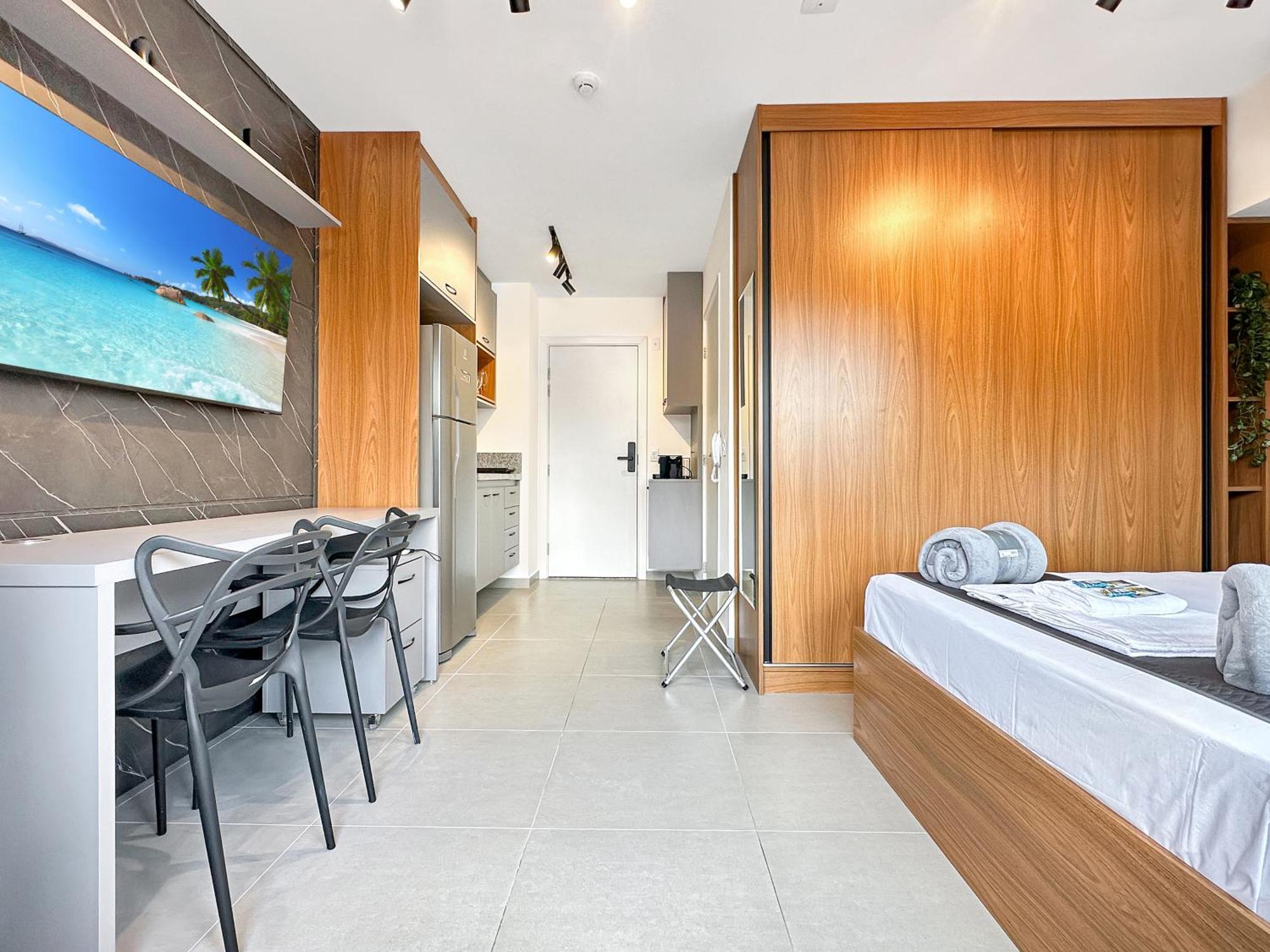 Apartment Espm Belas Artes Ac Wifi Ar-condicionado