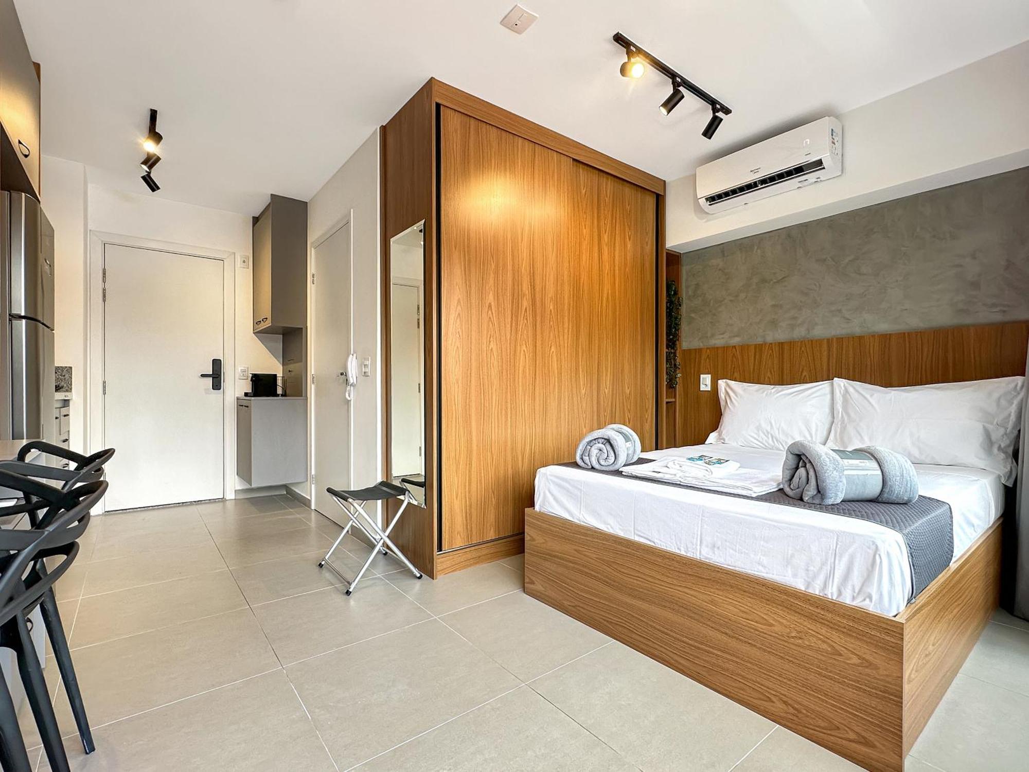 Apartment Espm Belas Artes Ac Wifi Ar-condicionado
