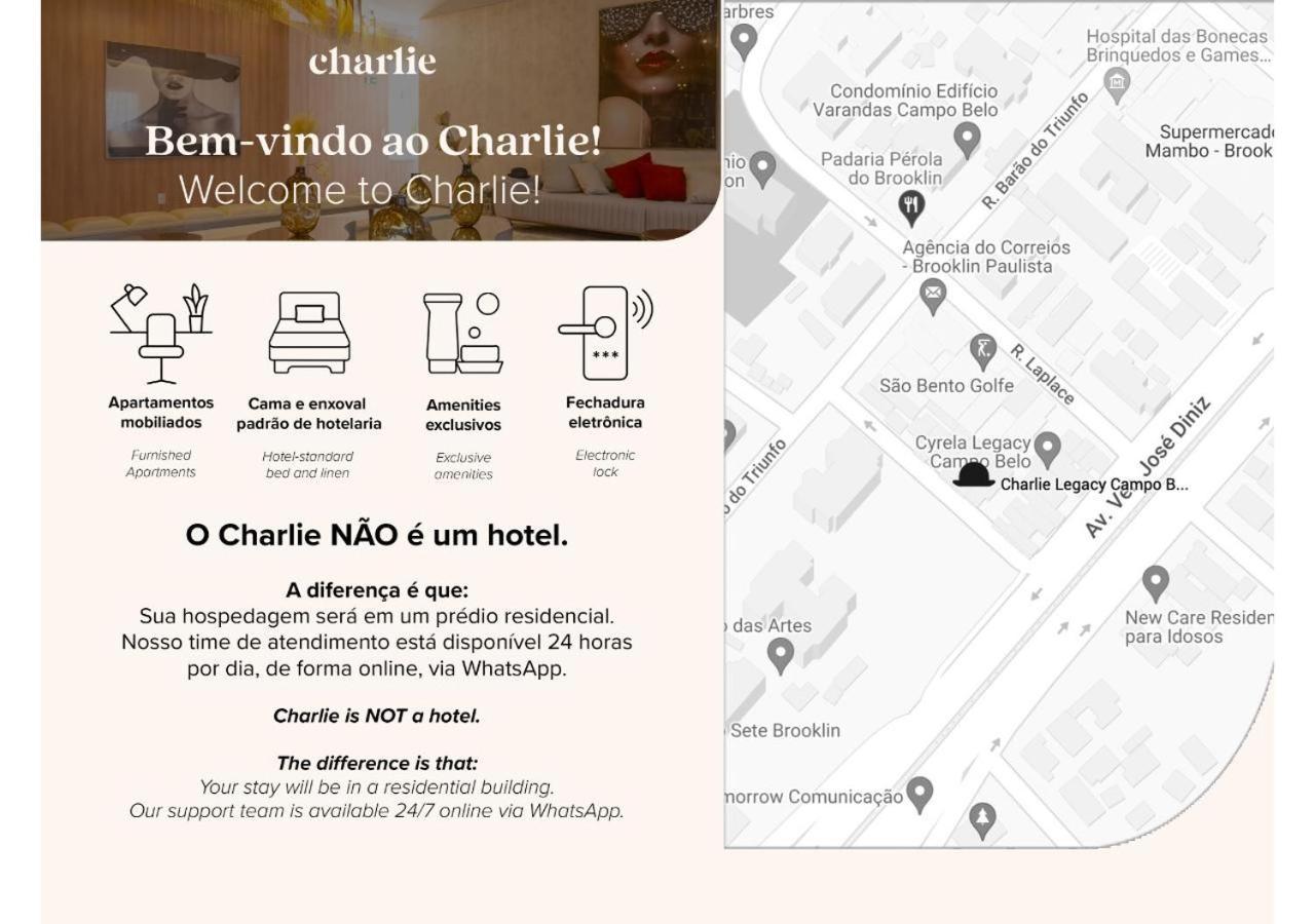 Charlie Legacy Campo Belo Apartamento São Paulo