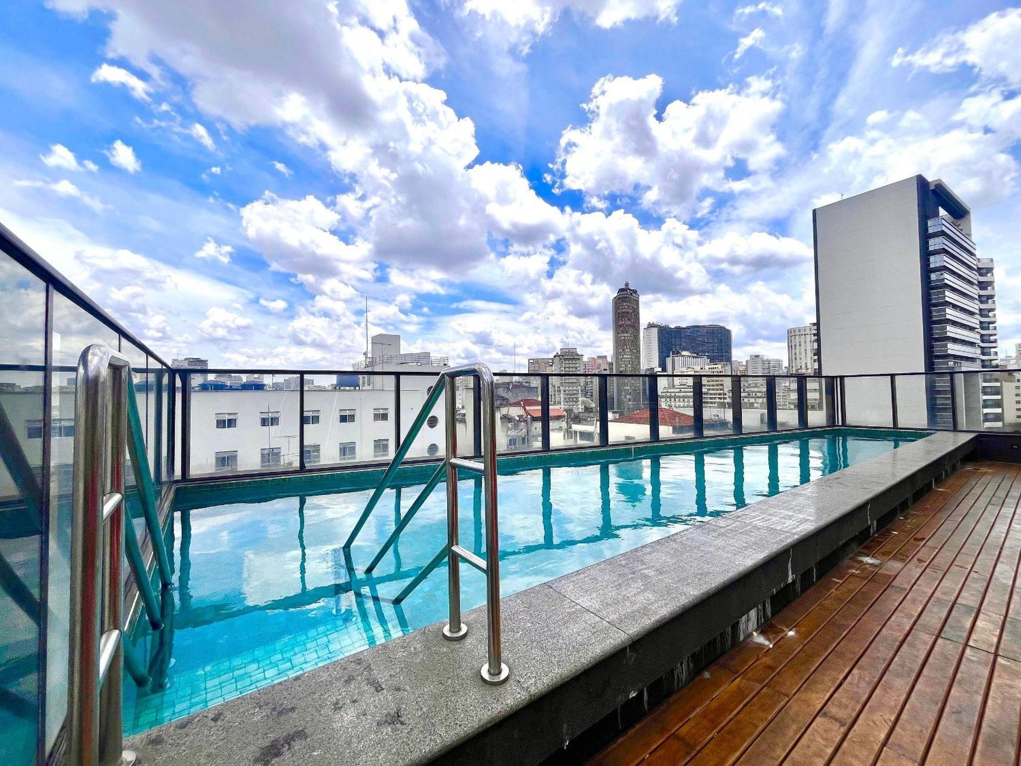 Moderno - Ar Condicionado, Estacionamento E Piscina Căn hộ