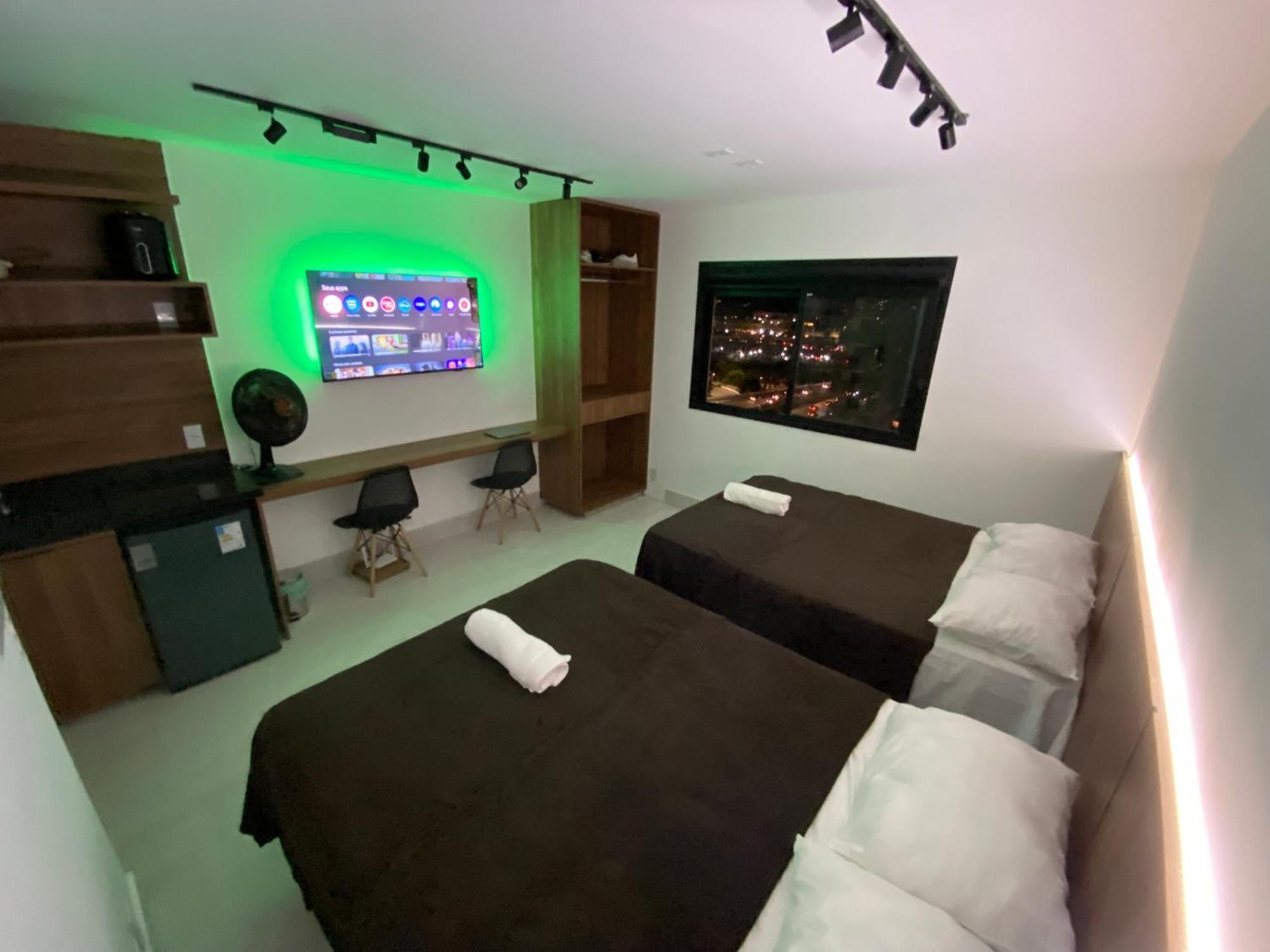 Luxury Flat In Olimpia With Rooftop Pool, Gym, Cinema & More! Sao Paulo