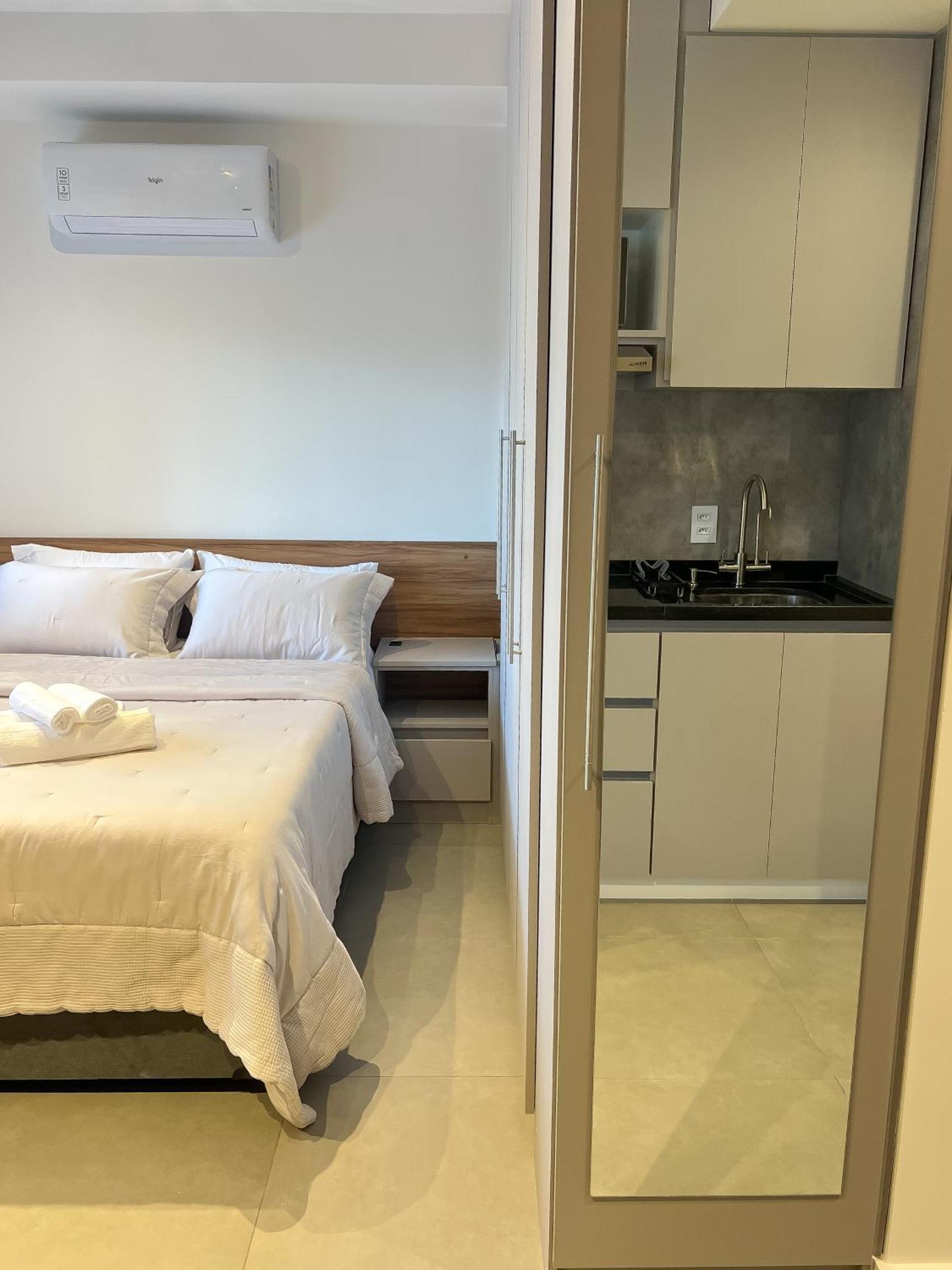 Studio 230m Do Metro, 5min Do Consulado Americano Apartment