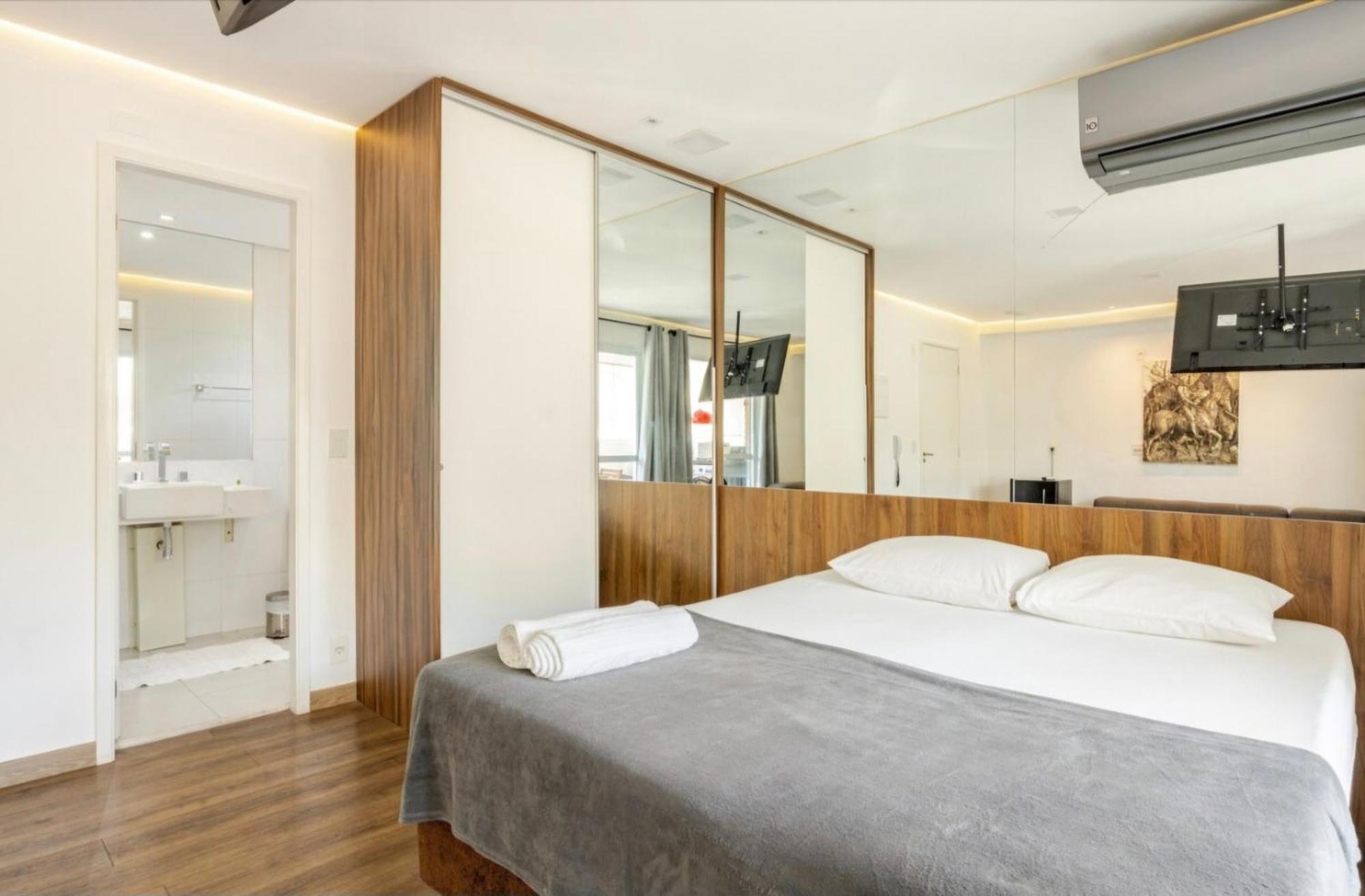 Apartemen Confortavel Loft Em Santo Amaro -alto Da Boa Vista *