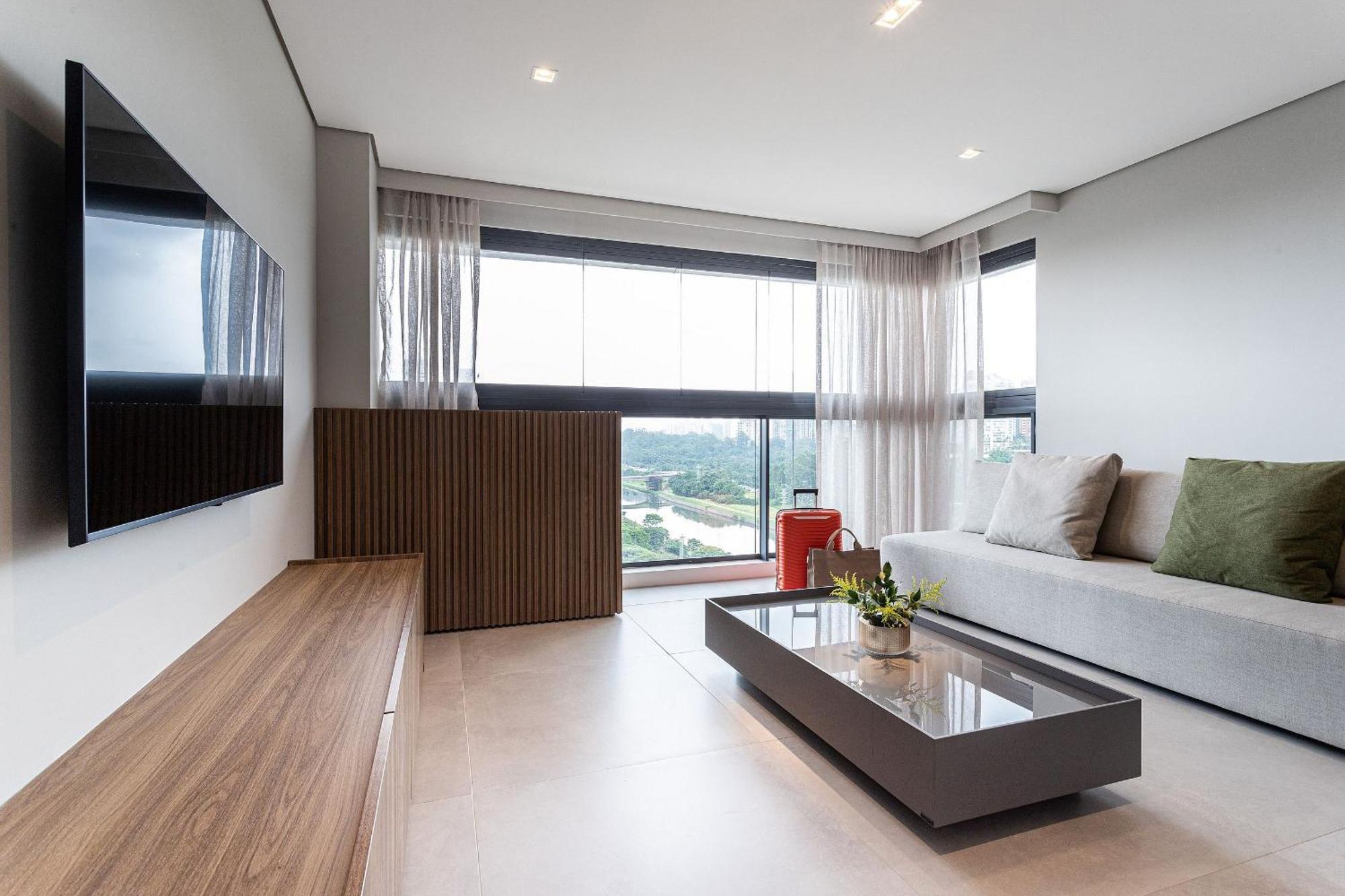Residencial Alto Padrao Proximo A Business Center Na Nacoes Unidas - Avnu Apartment São Paulo