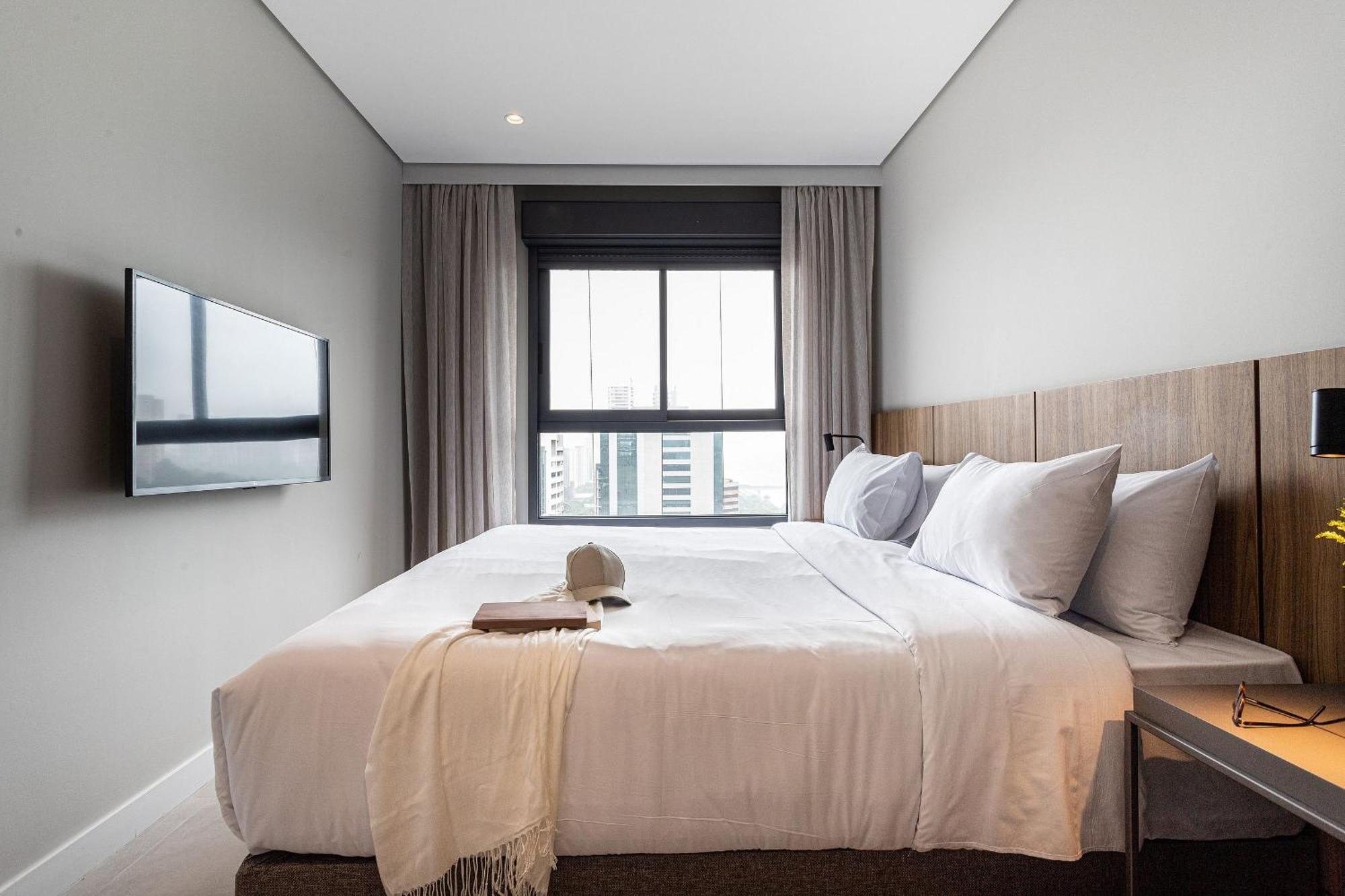 Apartment Residencial Alto Padrao Proximo A Business Center Na Nacoes Unidas - Avnu