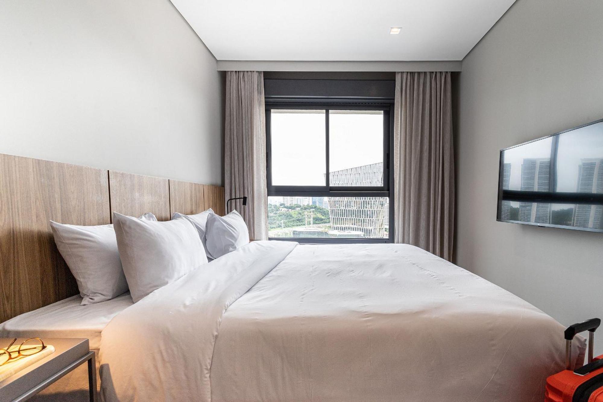 Apartment Residencial Alto Padrao Proximo A Business Center Na Nacoes Unidas - Avnu