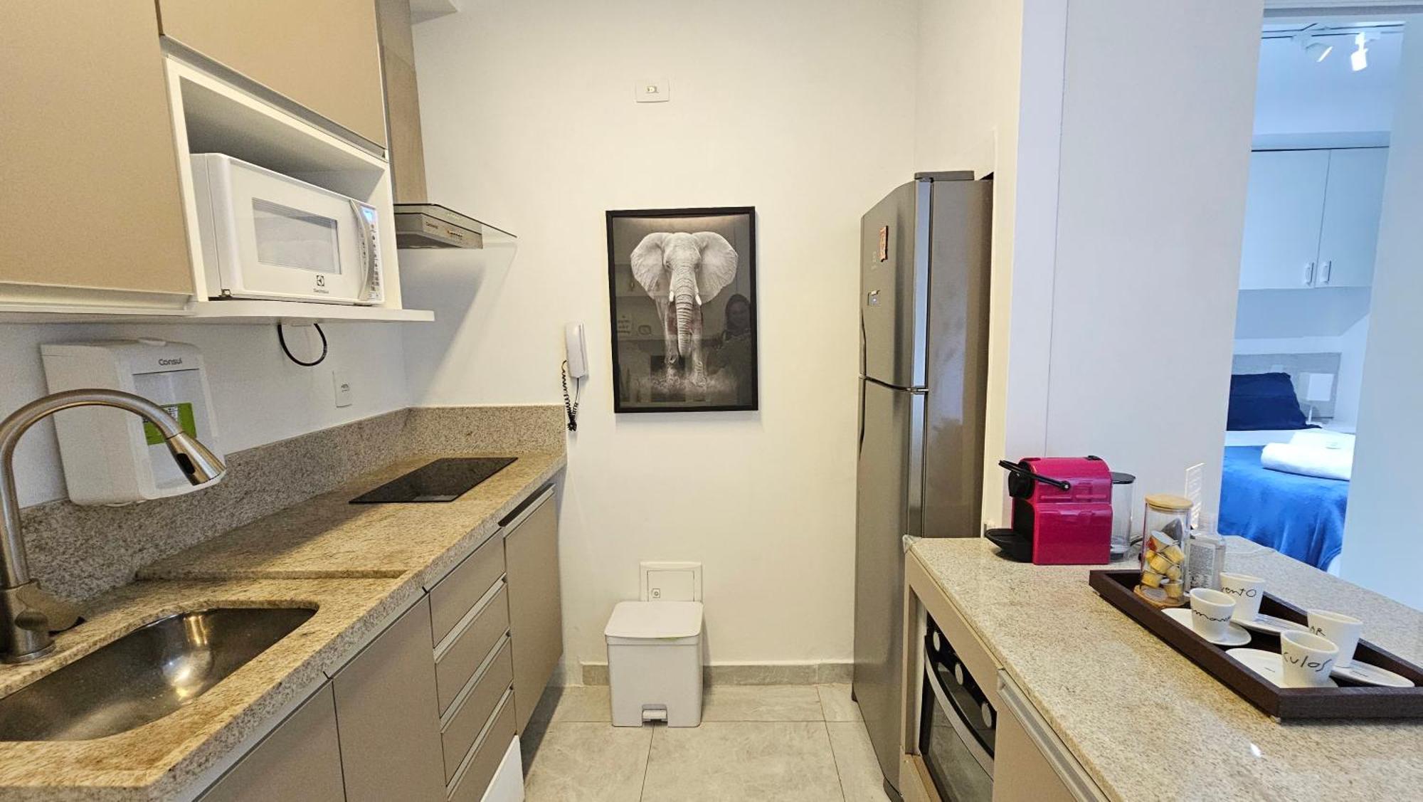 Apartment Cozy Habitarte - Morumbi - Hospital Einstein *