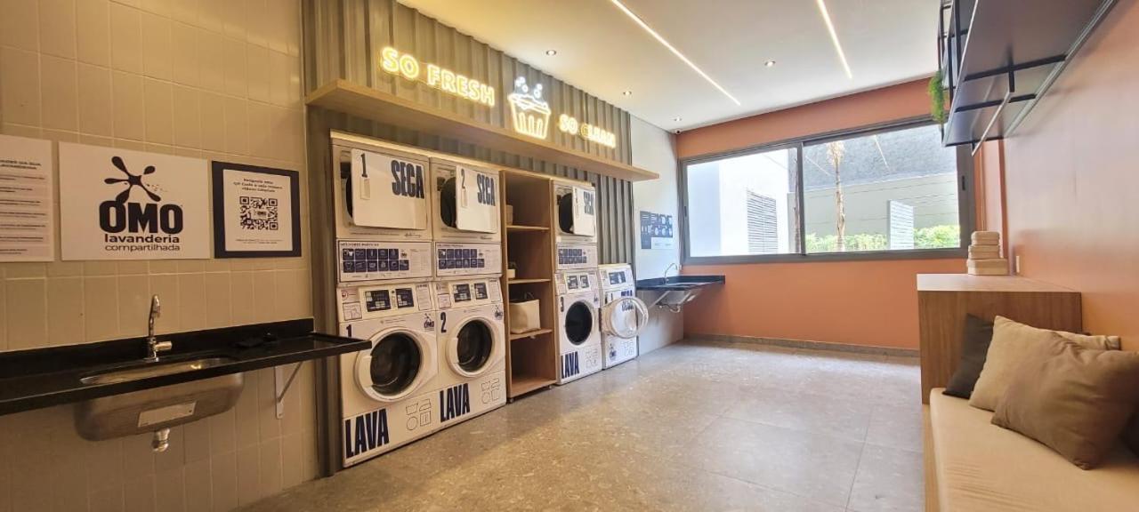 Smart 307 - Completo E Prox Metro Faria Lima Apartment *