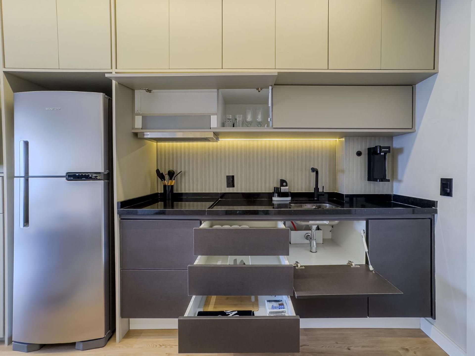 Apartment Espetacular !!! De Alto Padrao No Brooklin, Consulado Eua, Morumbi, Metro - Ed Air Brooklin *