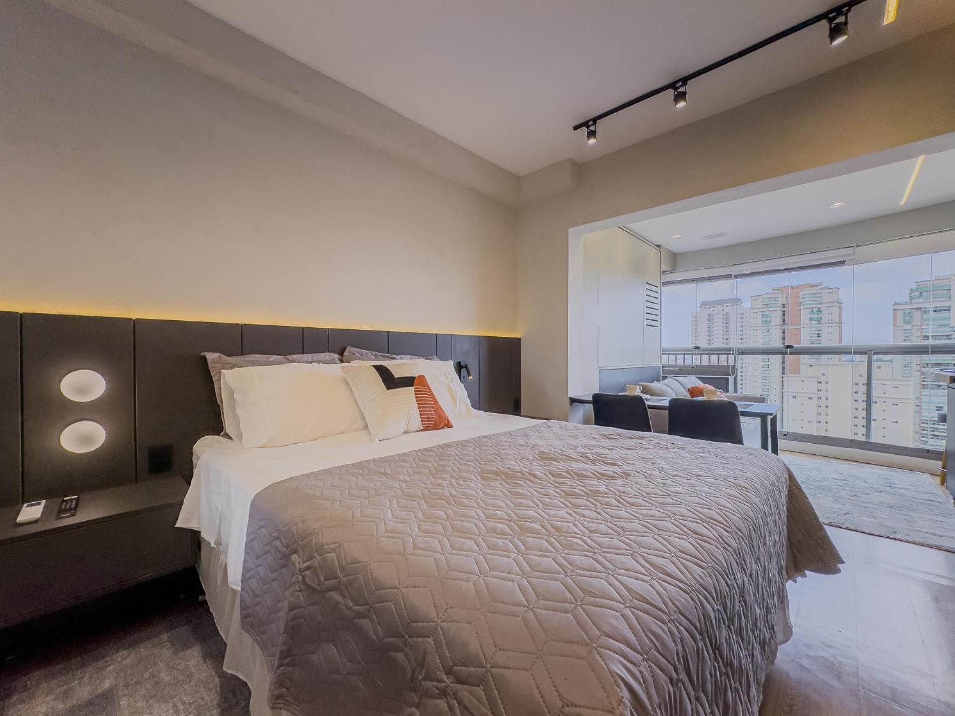 Apartment Espetacular !!! De Alto Padrao No Brooklin, Consulado Eua, Morumbi, Metro - Ed Air Brooklin