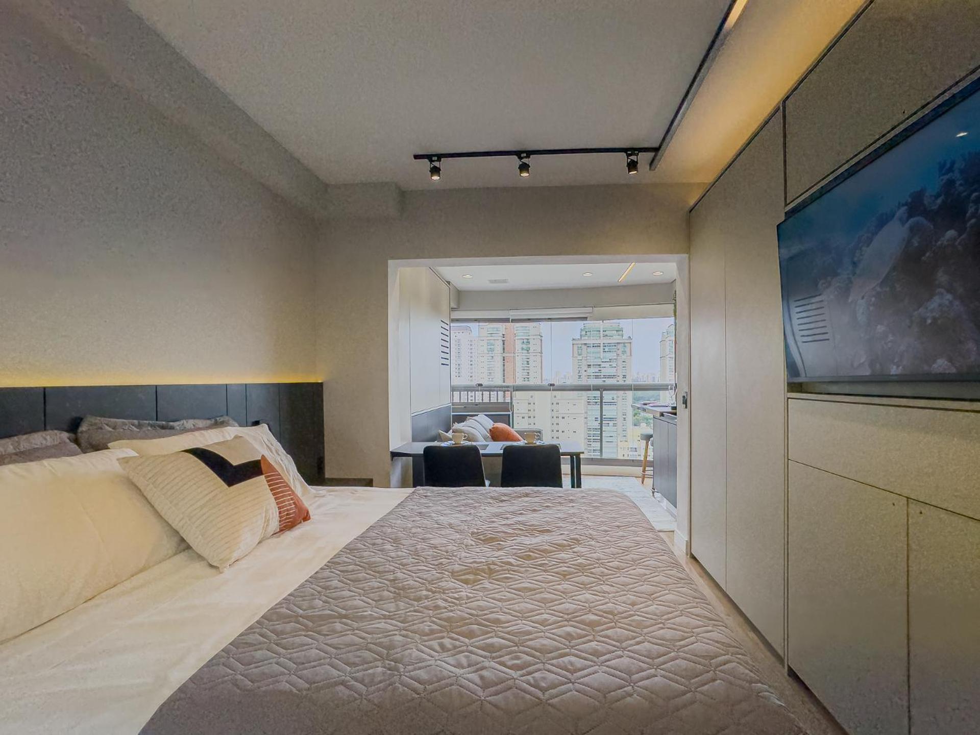 Espetacular !!! De Alto Padrao No Brooklin, Consulado Eua, Morumbi, Metro - Ed Air Brooklin Apartment