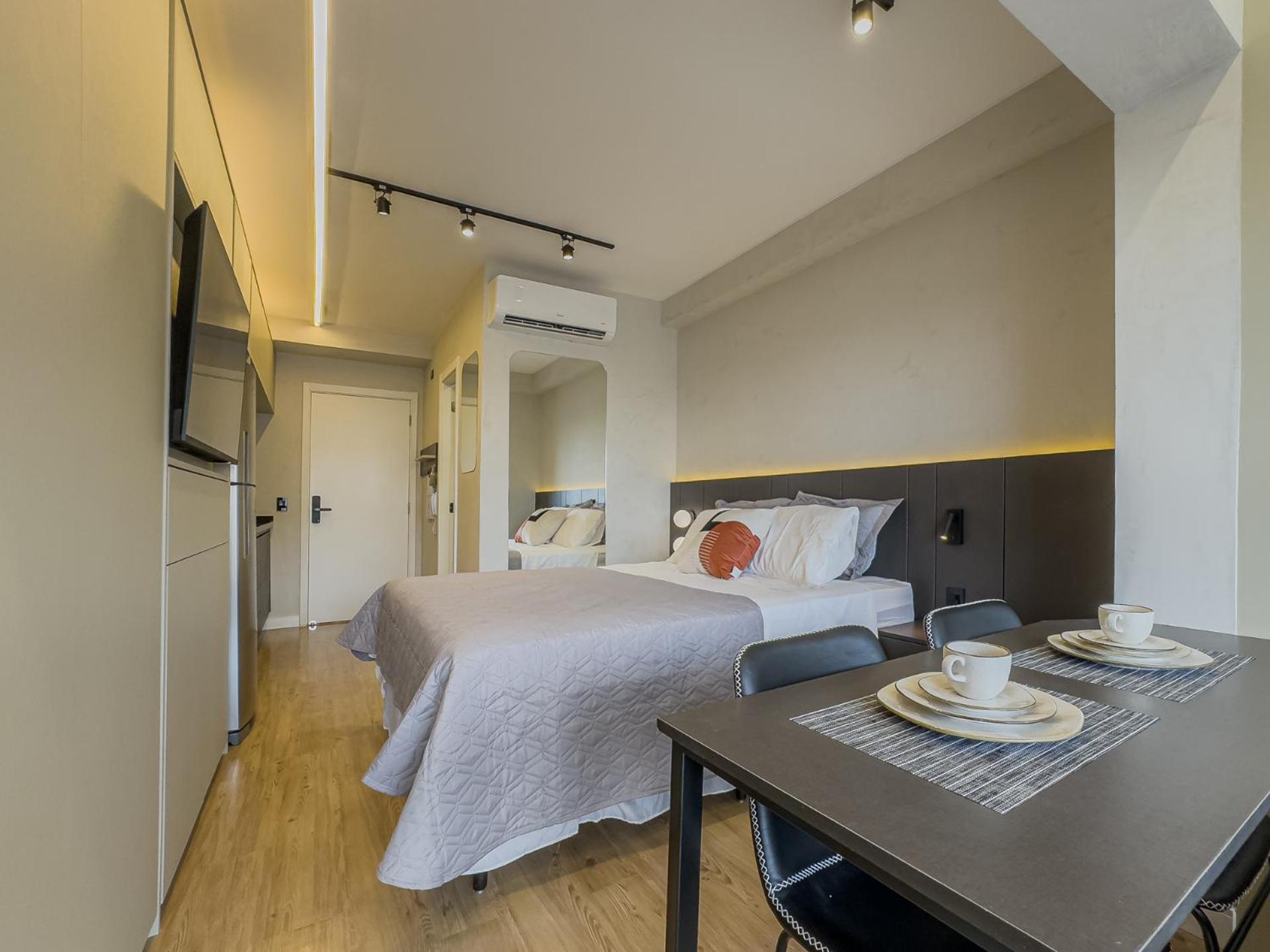 Espetacular !!! De Alto Padrao No Brooklin, Consulado Eua, Morumbi, Metro - Ed Air Brooklin Apartment *
