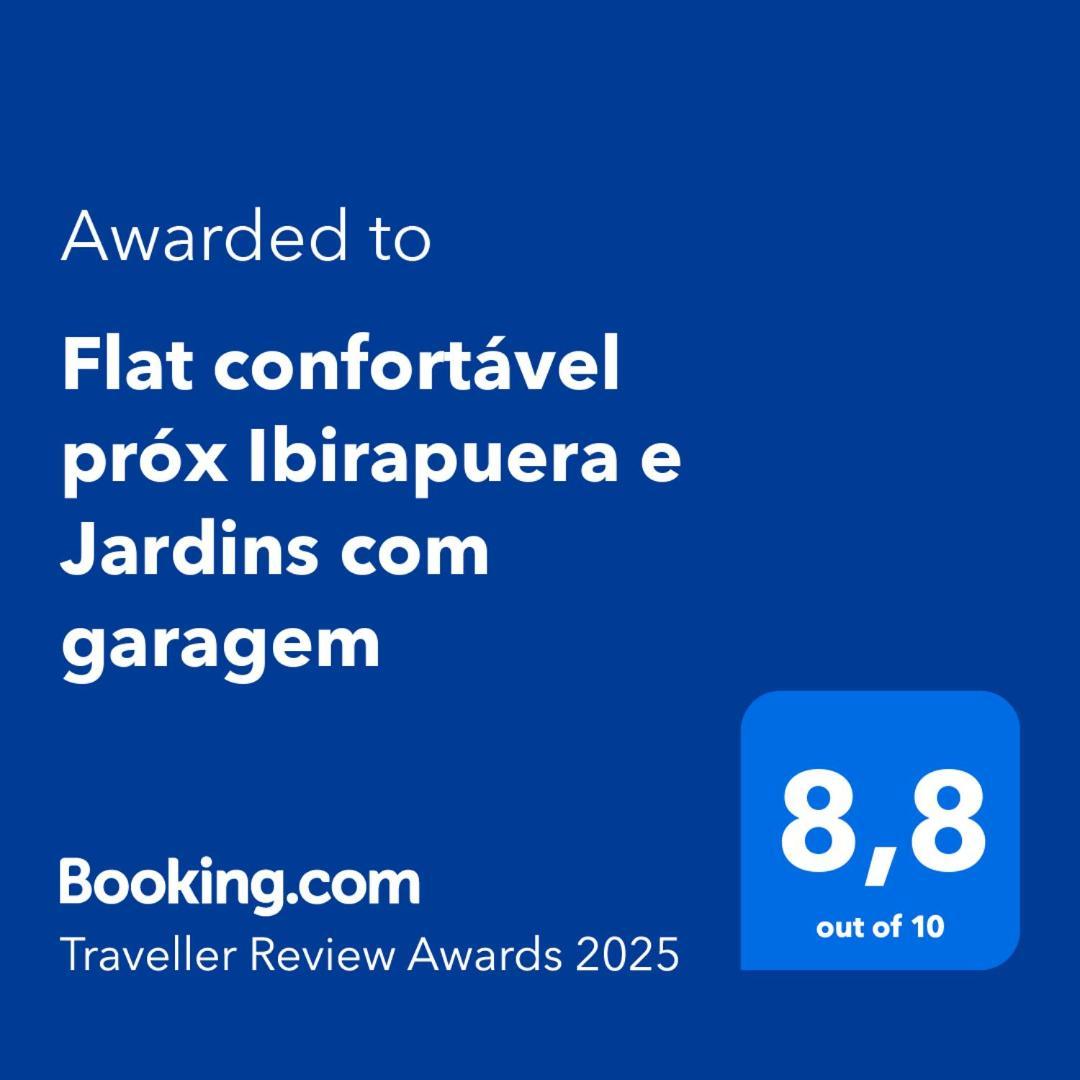 Aparthotel Flat Confortavel Prox Ibirapuera E Jardins Com Garagem Sao Paulo