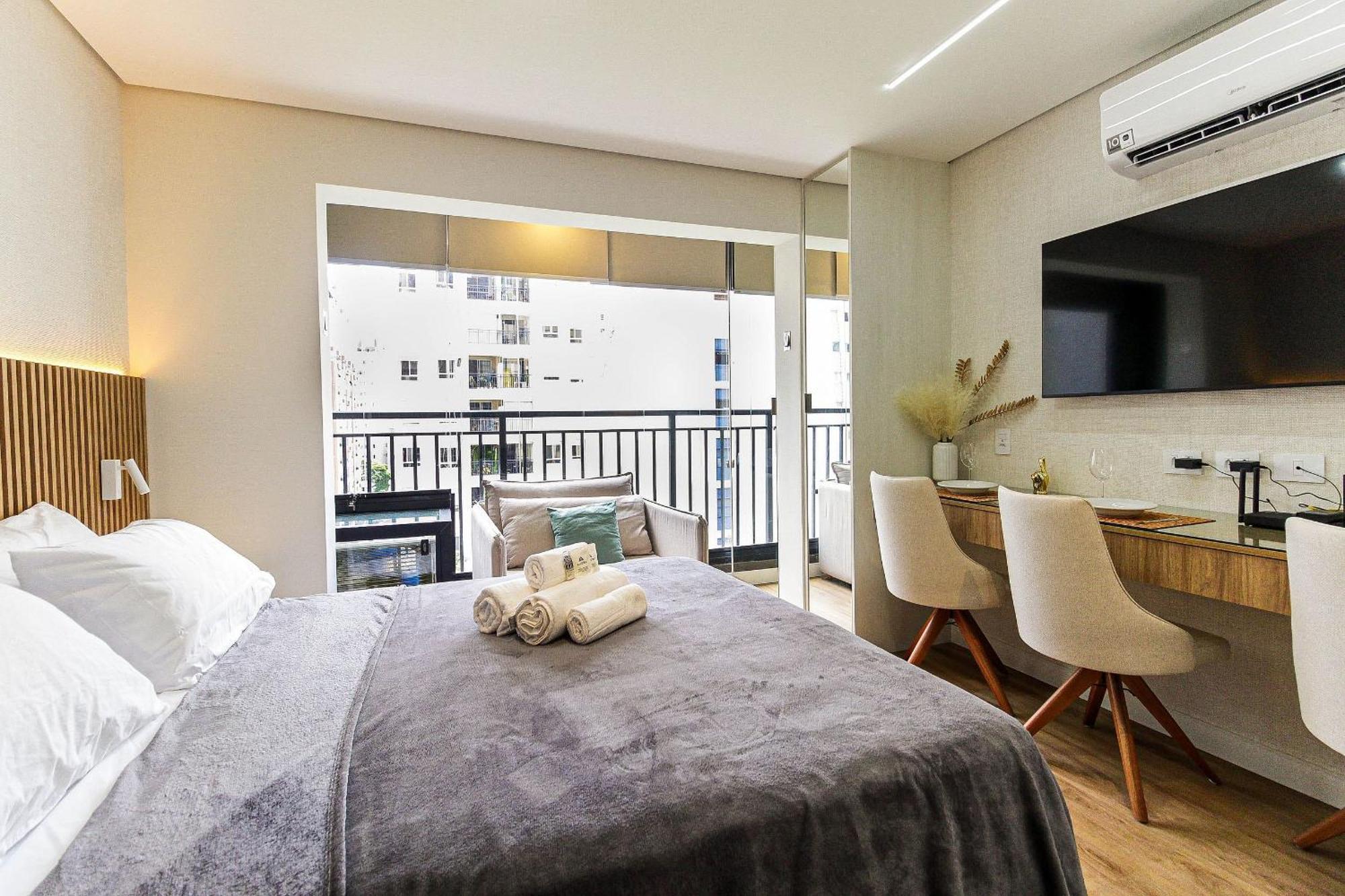 Sc603 - Moderno E Confortavel | Perto Do Metro Apartemen