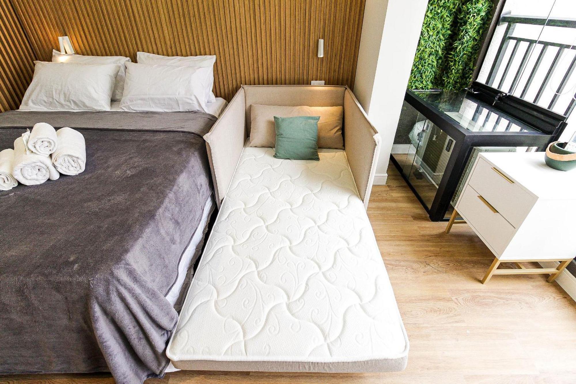 Sc603 - Moderno E Confortavel | Perto Do Metro Apartemen Sao Paulo