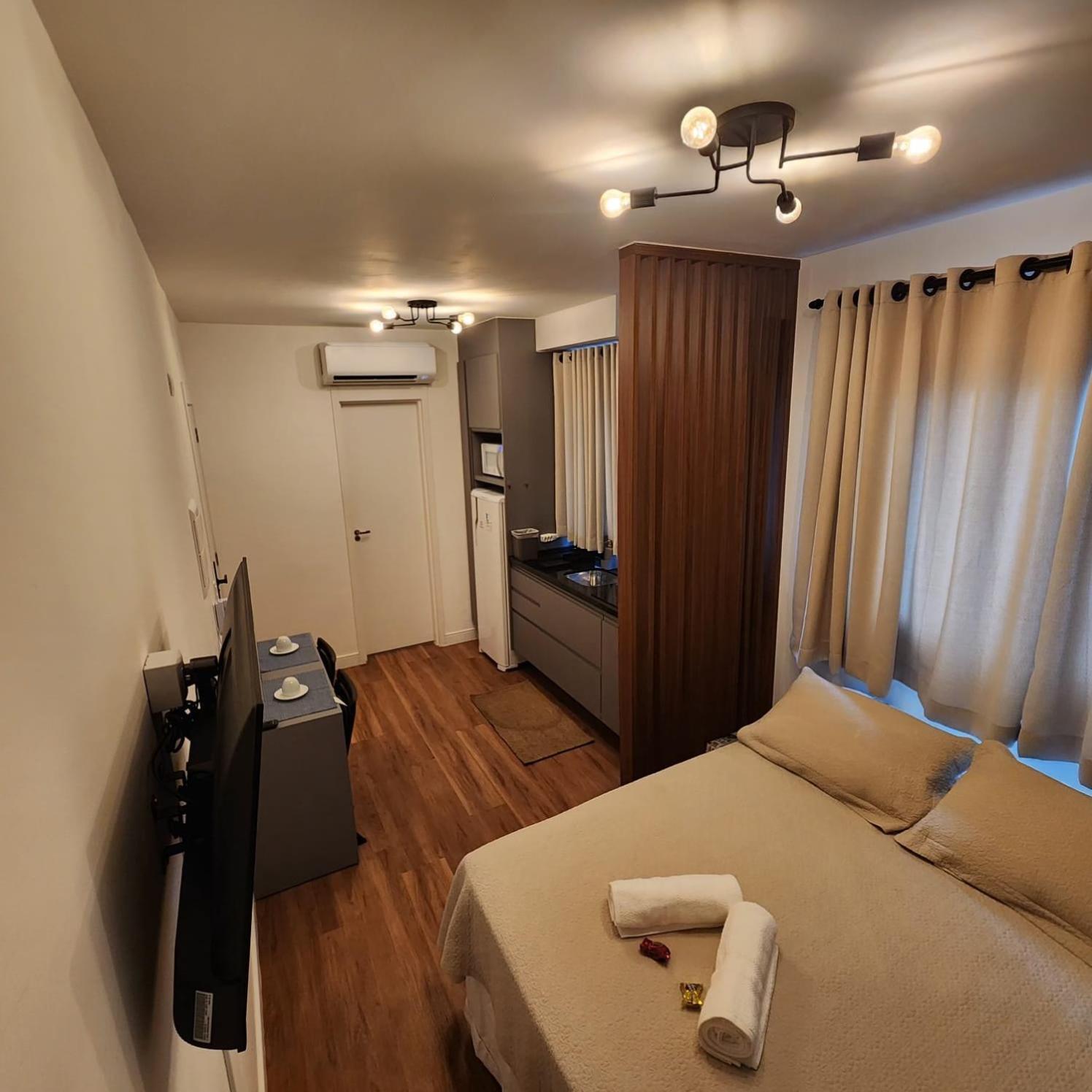 Apartment Estudio Confort Com Estacionamento E Cafe Da Manha Gratis Durante A Semana *