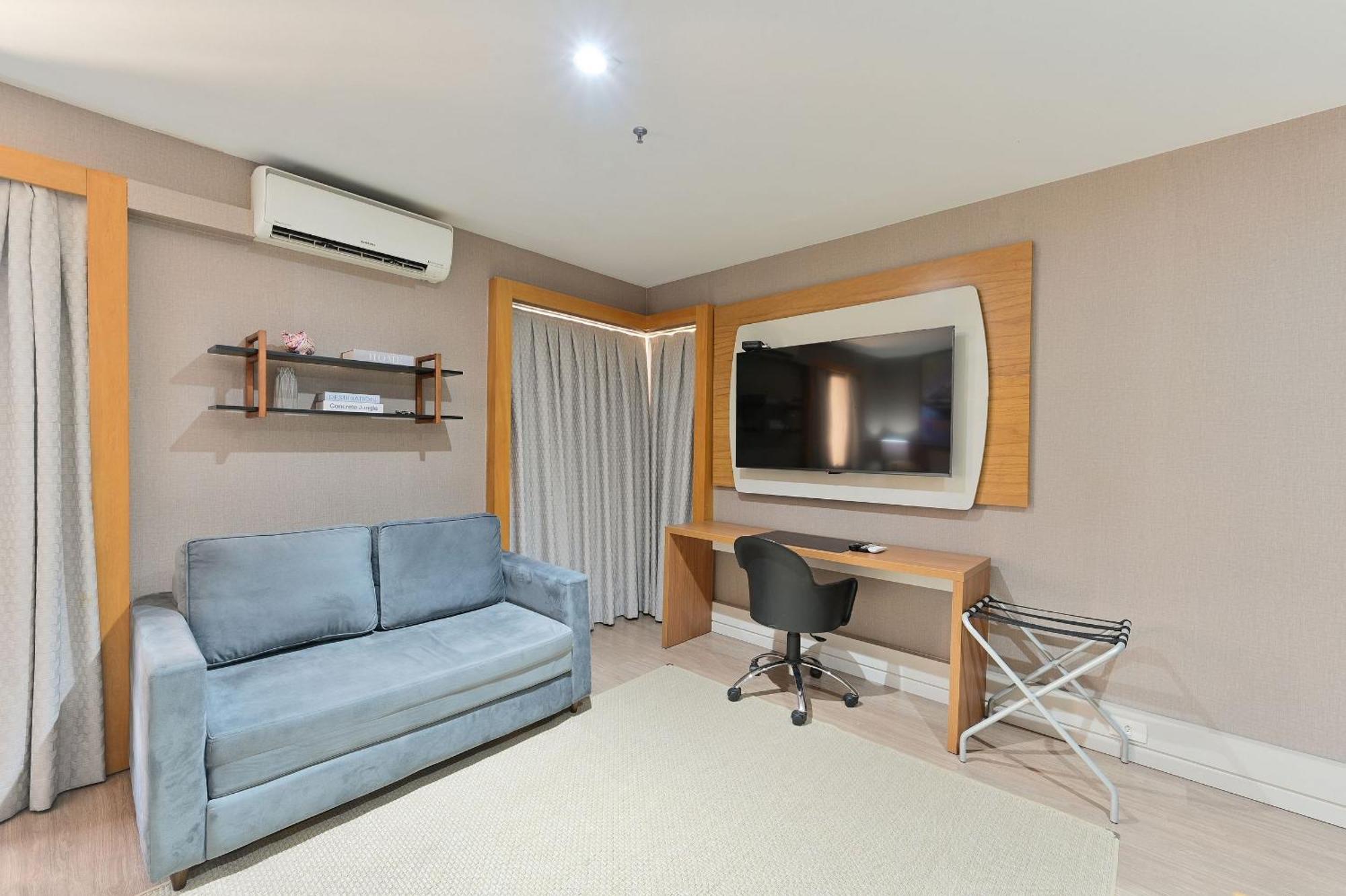 503 Flat Particular Dentro Do Transamerica Faria Lima + Sofa-cama! Căn hộ *