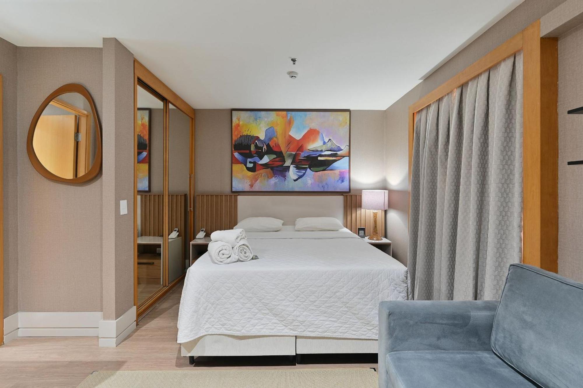 Căn hộ 503 Flat Particular Dentro Do Transamerica Faria Lima + Sofa-cama!